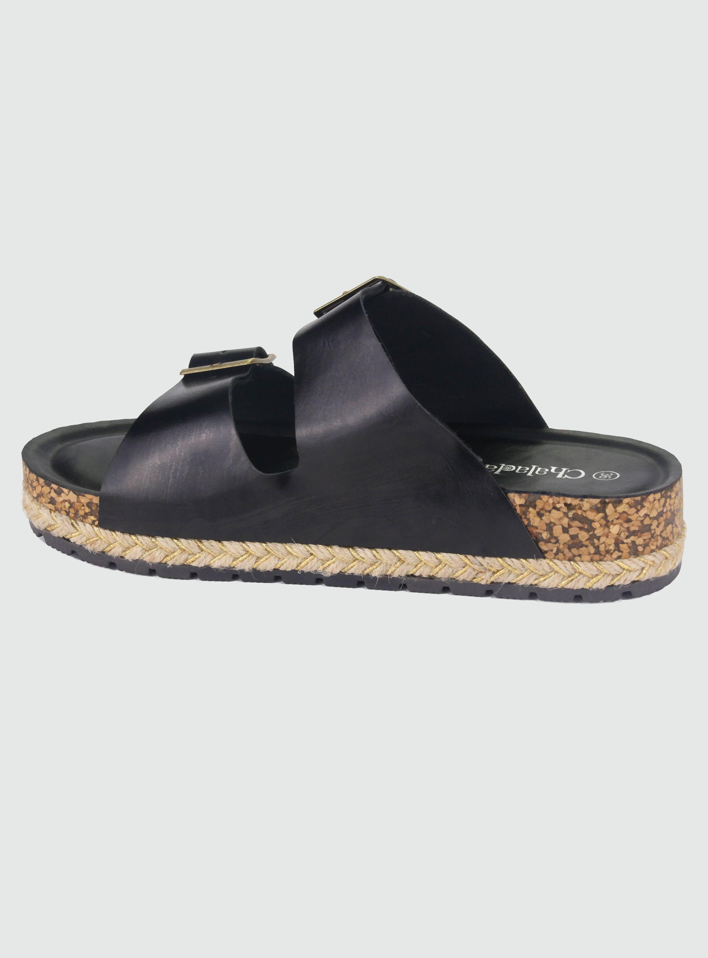 Sandalia Chalada Mujer Fissy-6 Negro Moda-1