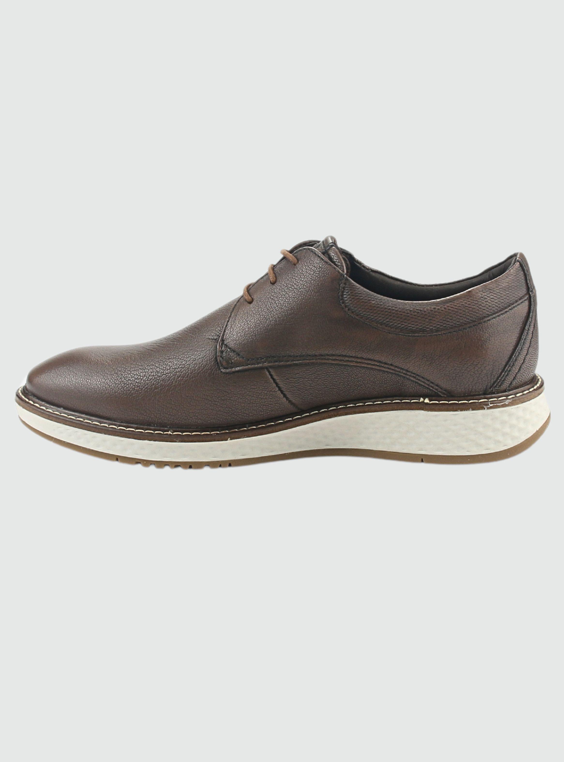 Zapato Ferracini Hombre 3301 Play Café Oscuro Casual-1