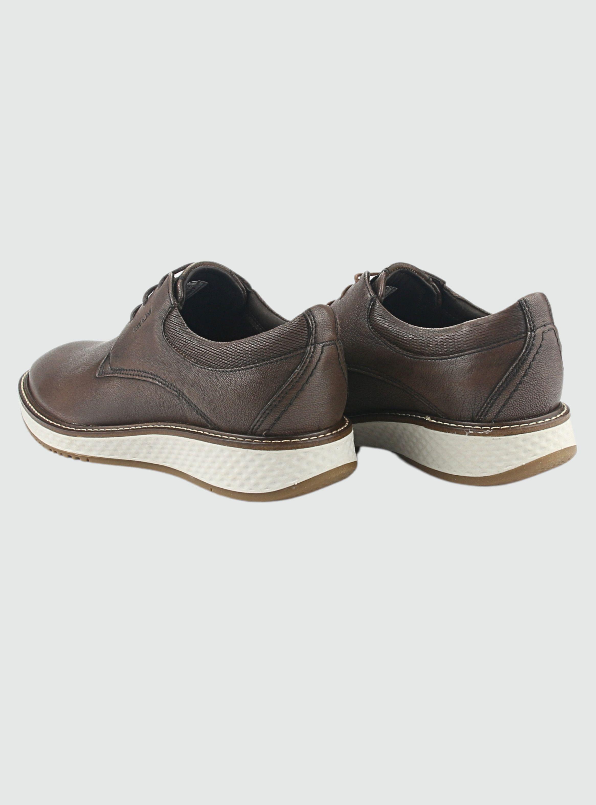 Zapato Ferracini Hombre 3301 Play Café Oscuro Casual-5