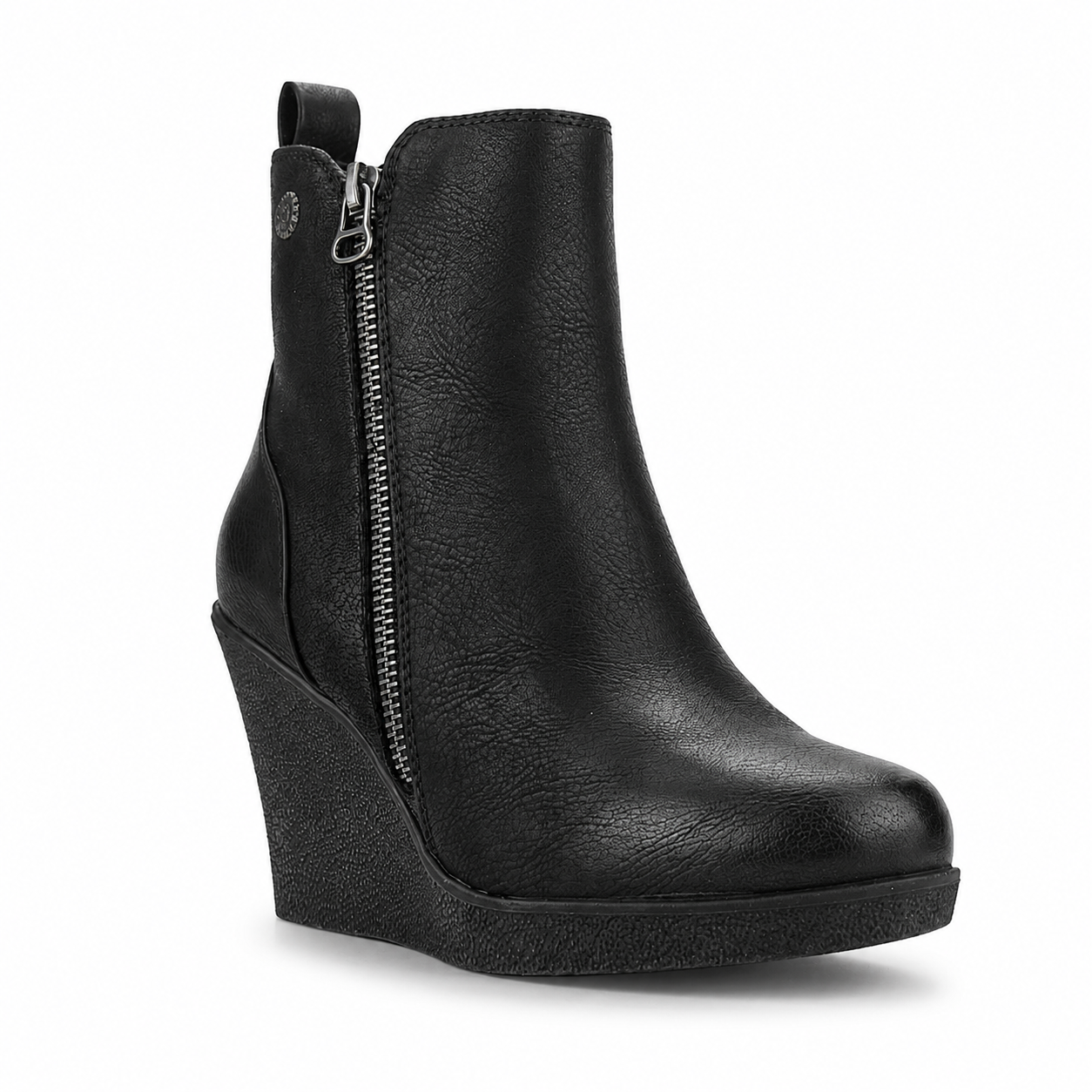 Botin Chalada Mujer Wedge-41 Negro Casual-2