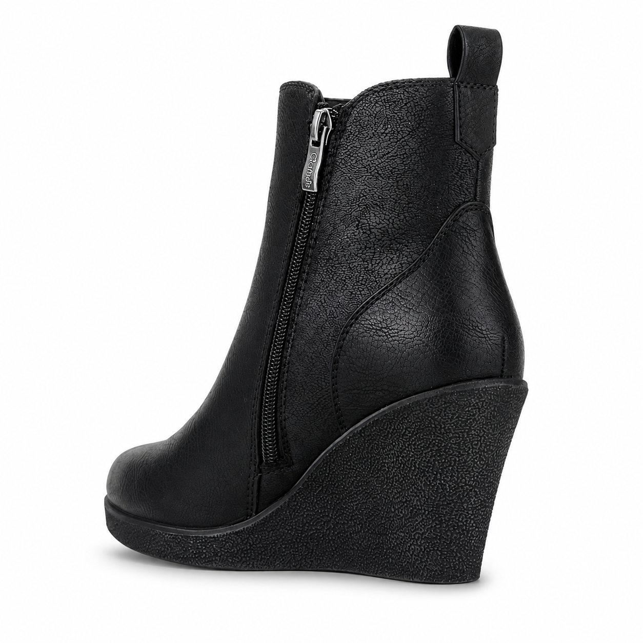 Botin Chalada Mujer Wedge-41 Negro Casual-3