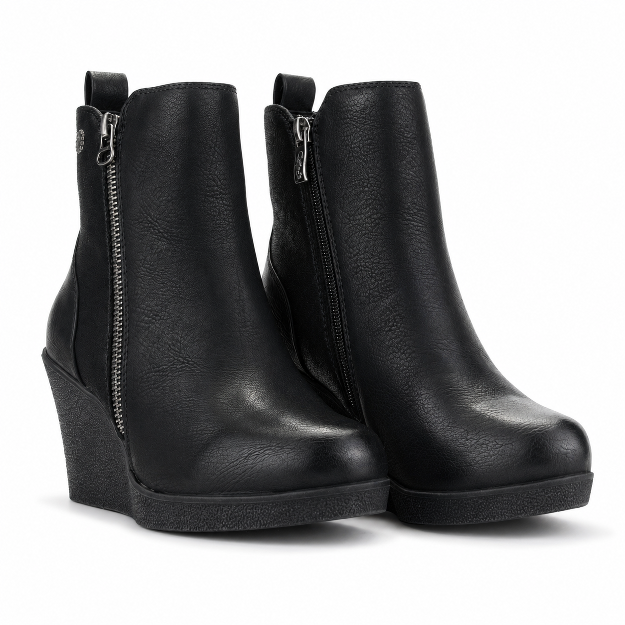 Botin Chalada Mujer Wedge-41 Negro Casual-4