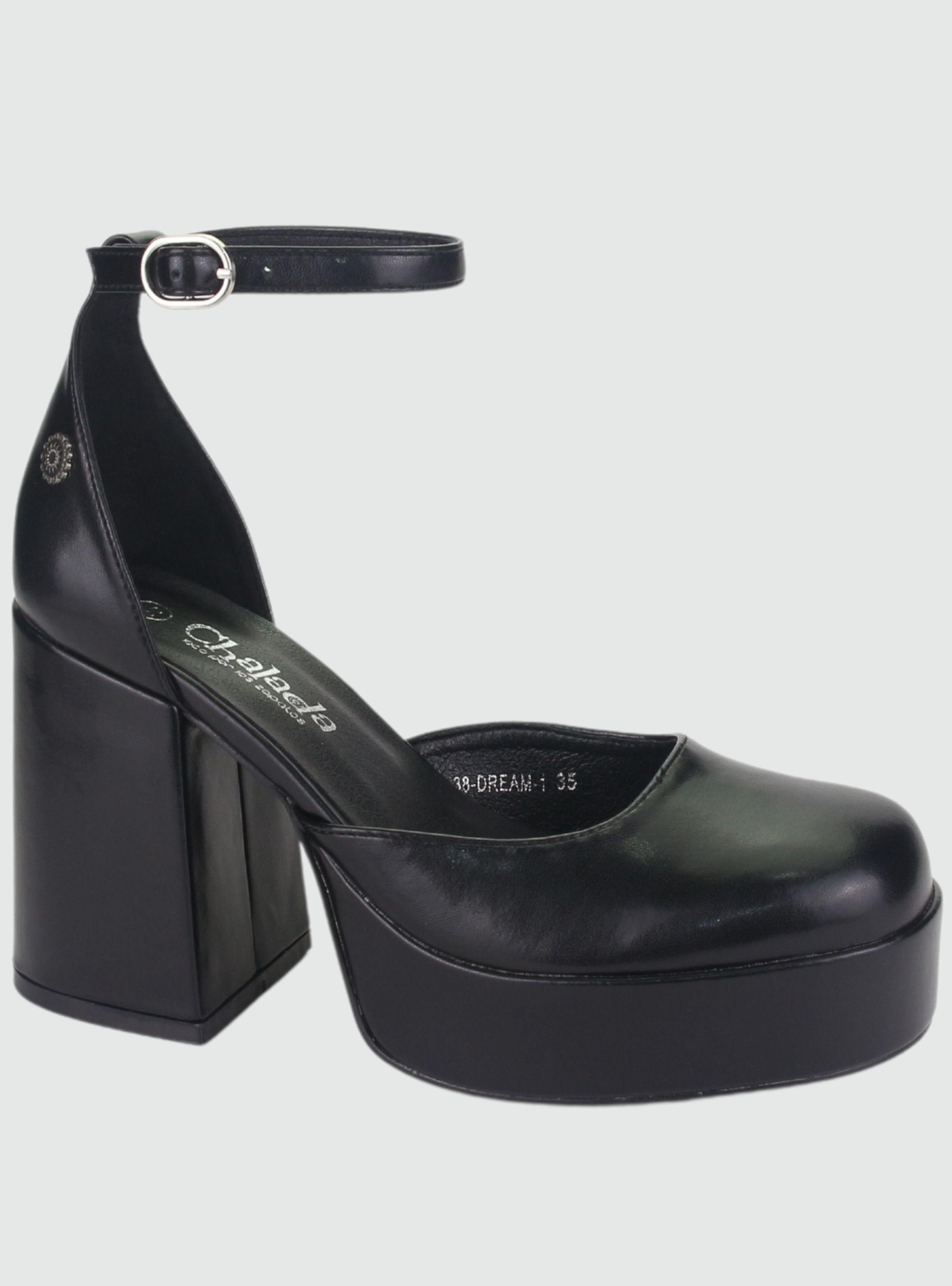 Zapato Chalada Mujer Dream-1 Negro Casual-0