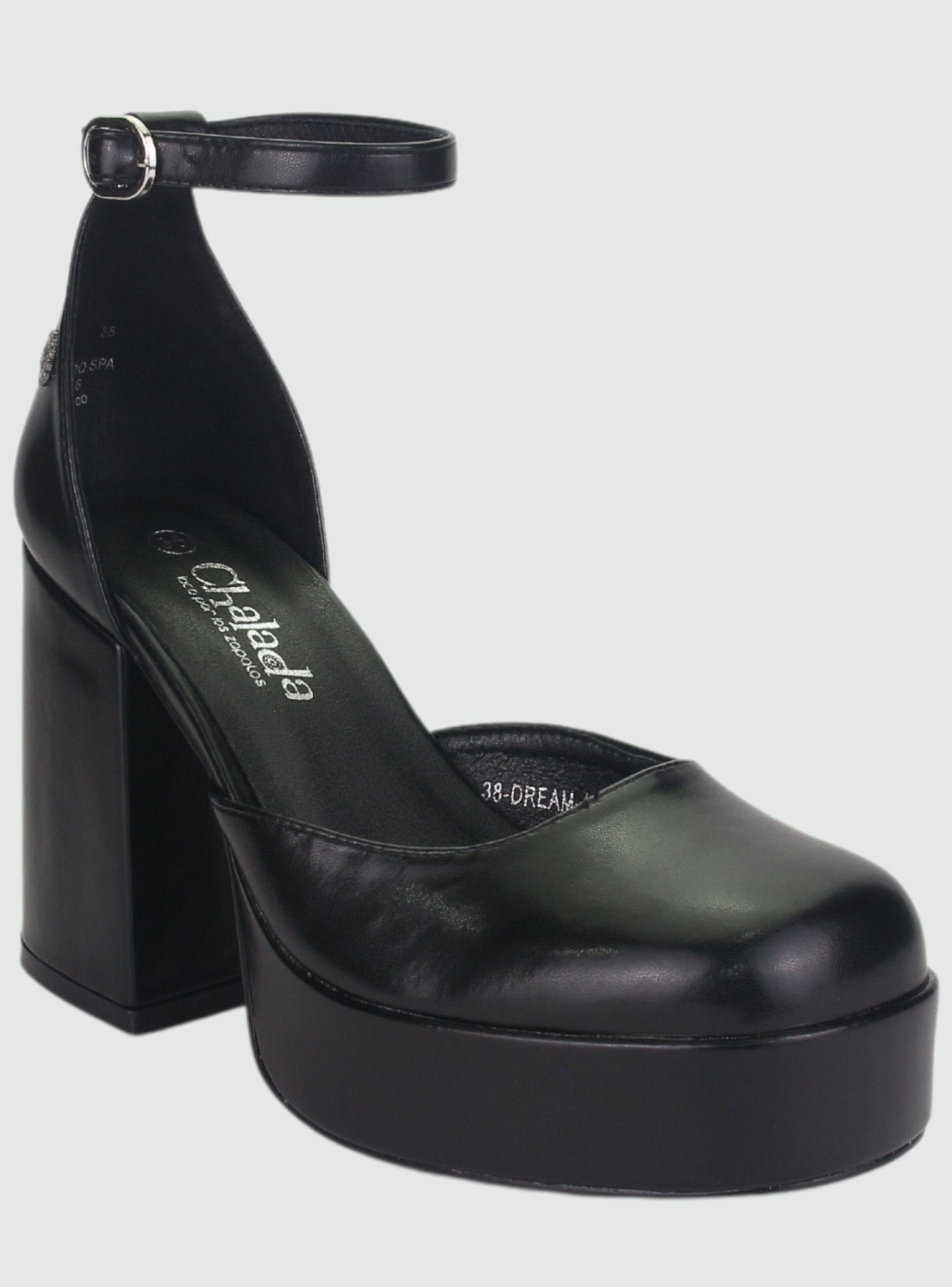 Zapato Chalada Mujer Dream-1 Negro Casual-2
