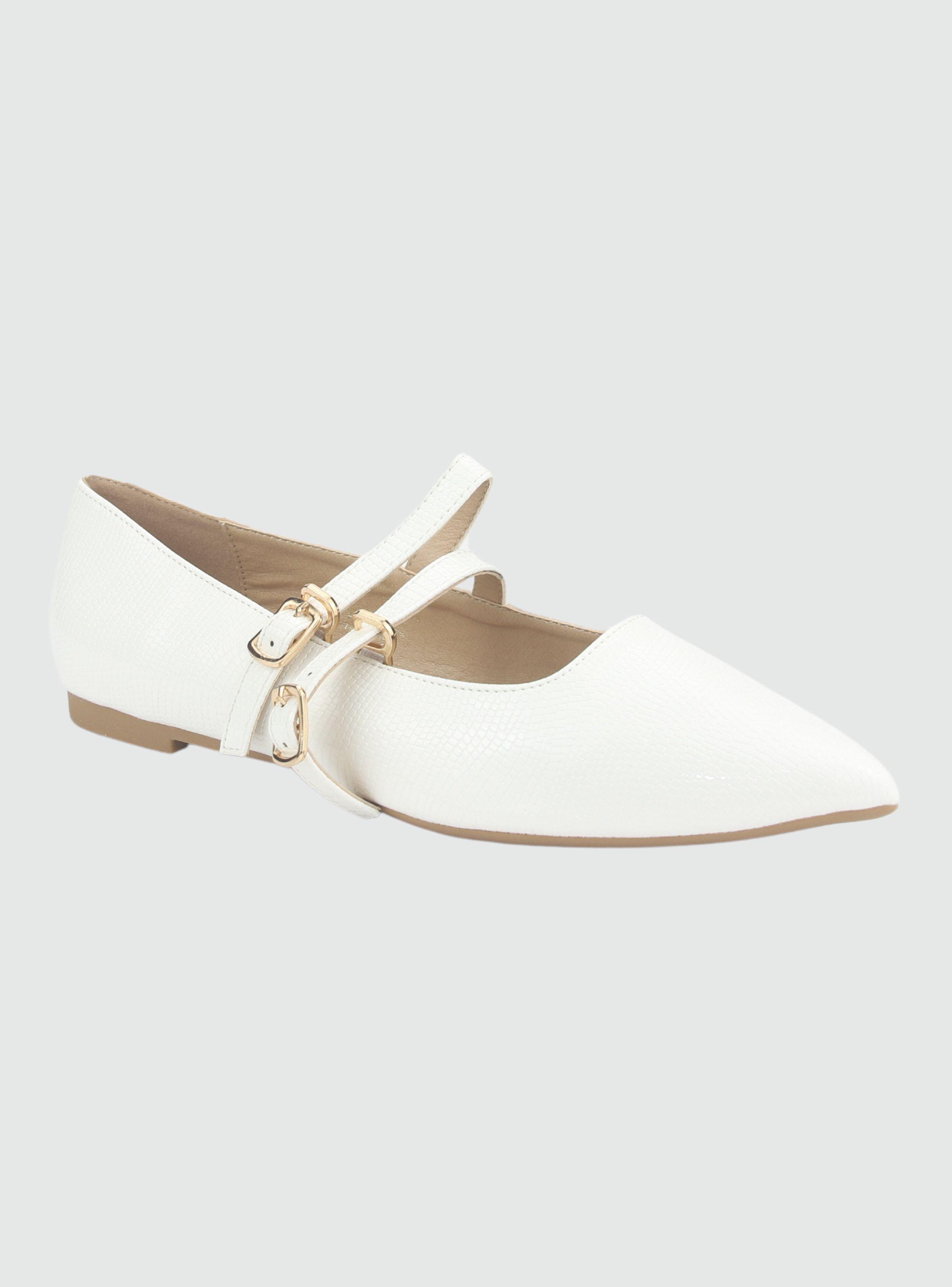 Ballerina Chalada Mujer Maris-5 Blanco Casual-2