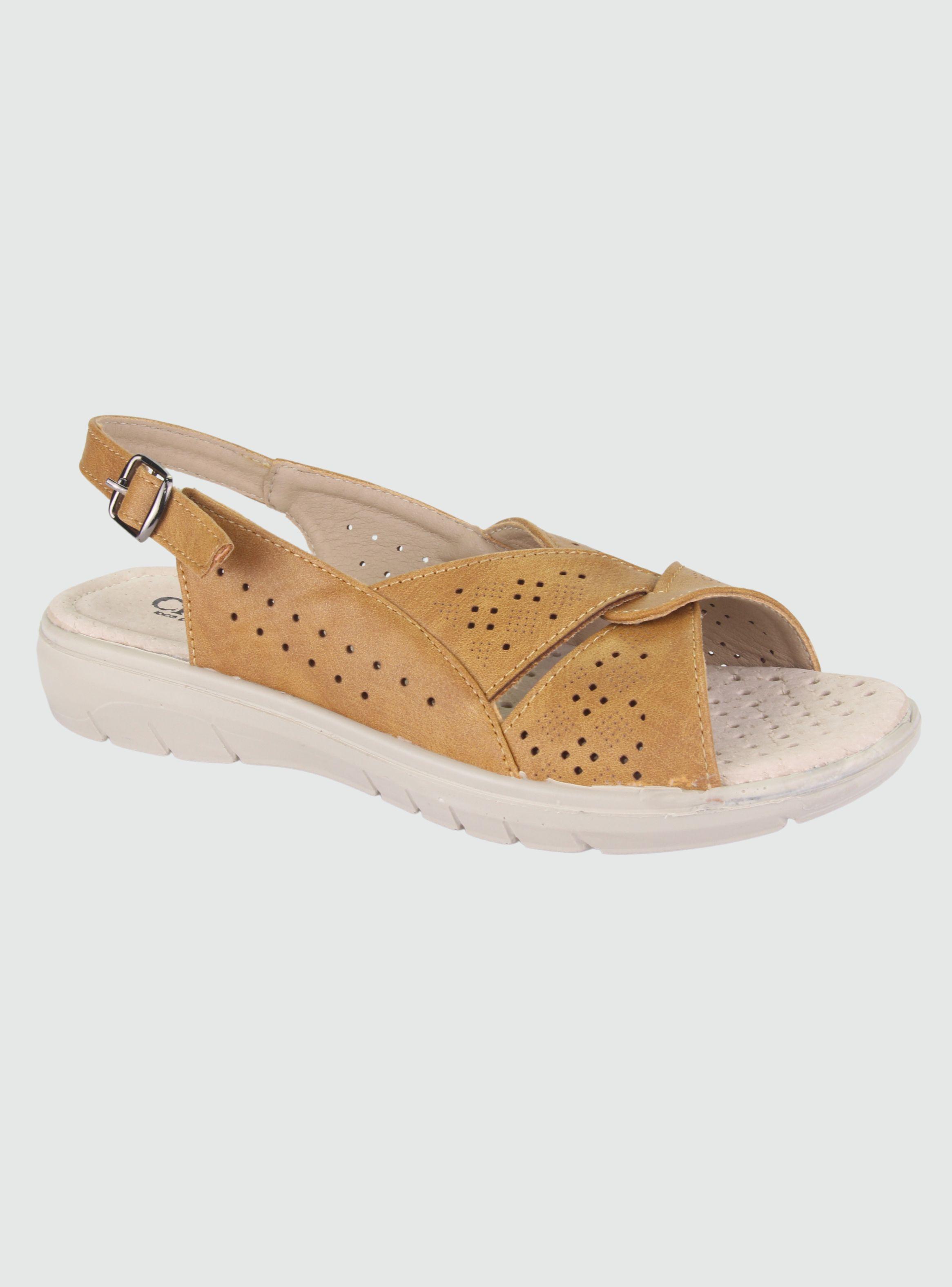 Sandalia Chalada Mujer Fairly-1 Tostado Comfort-0