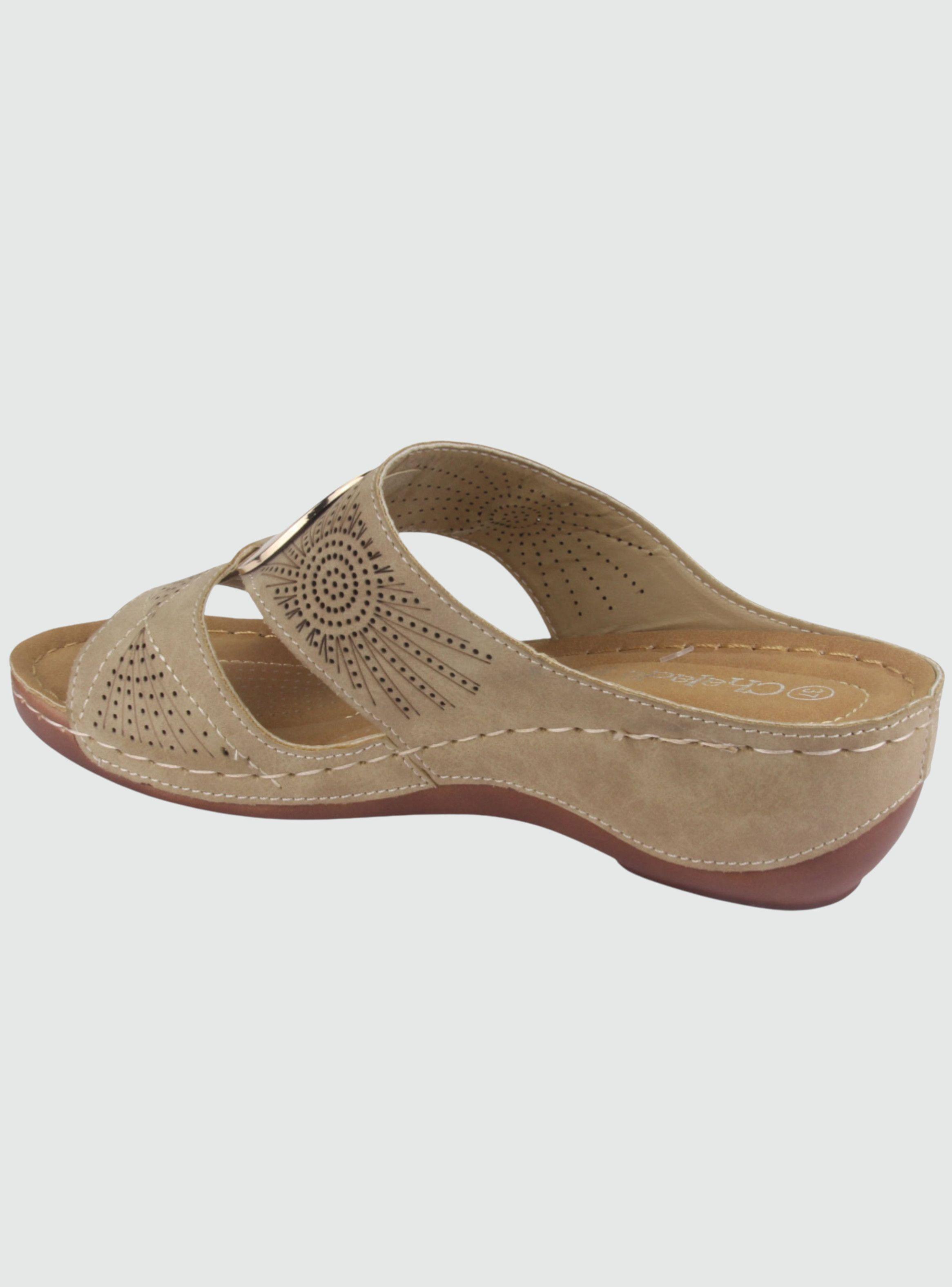 Sandalia Chalada Mujer Kon-5 Beige Casual-1
