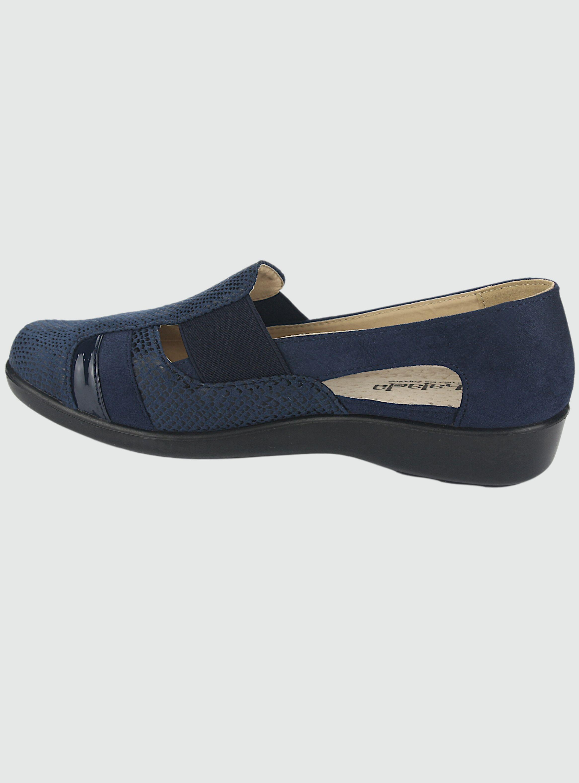 Zapato Chalada Mujer Deco-5 Azul Marino Comfort-1