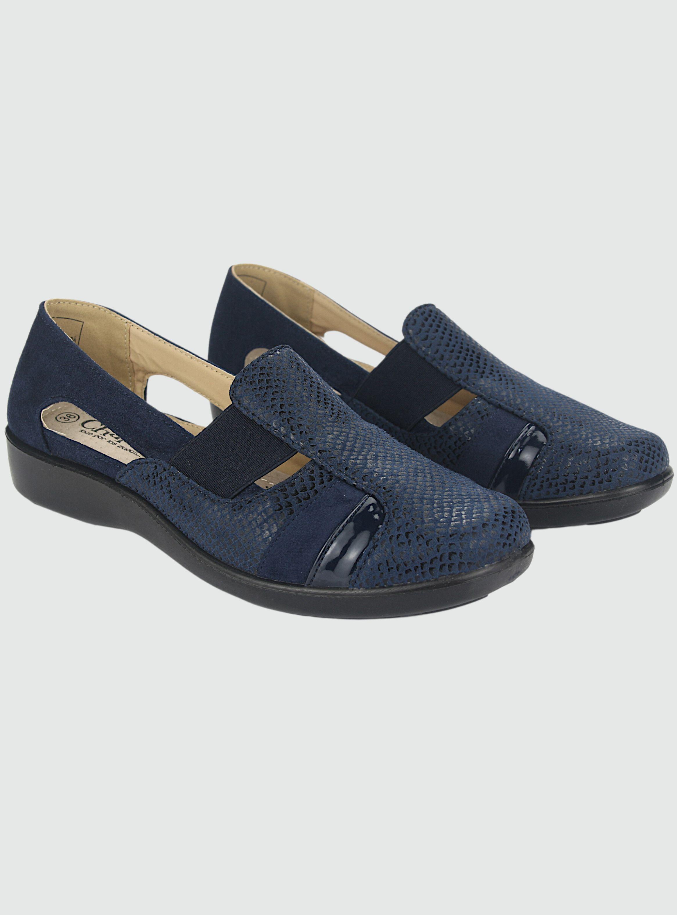Zapato Chalada Mujer Deco-5 Azul Marino Comfort-4