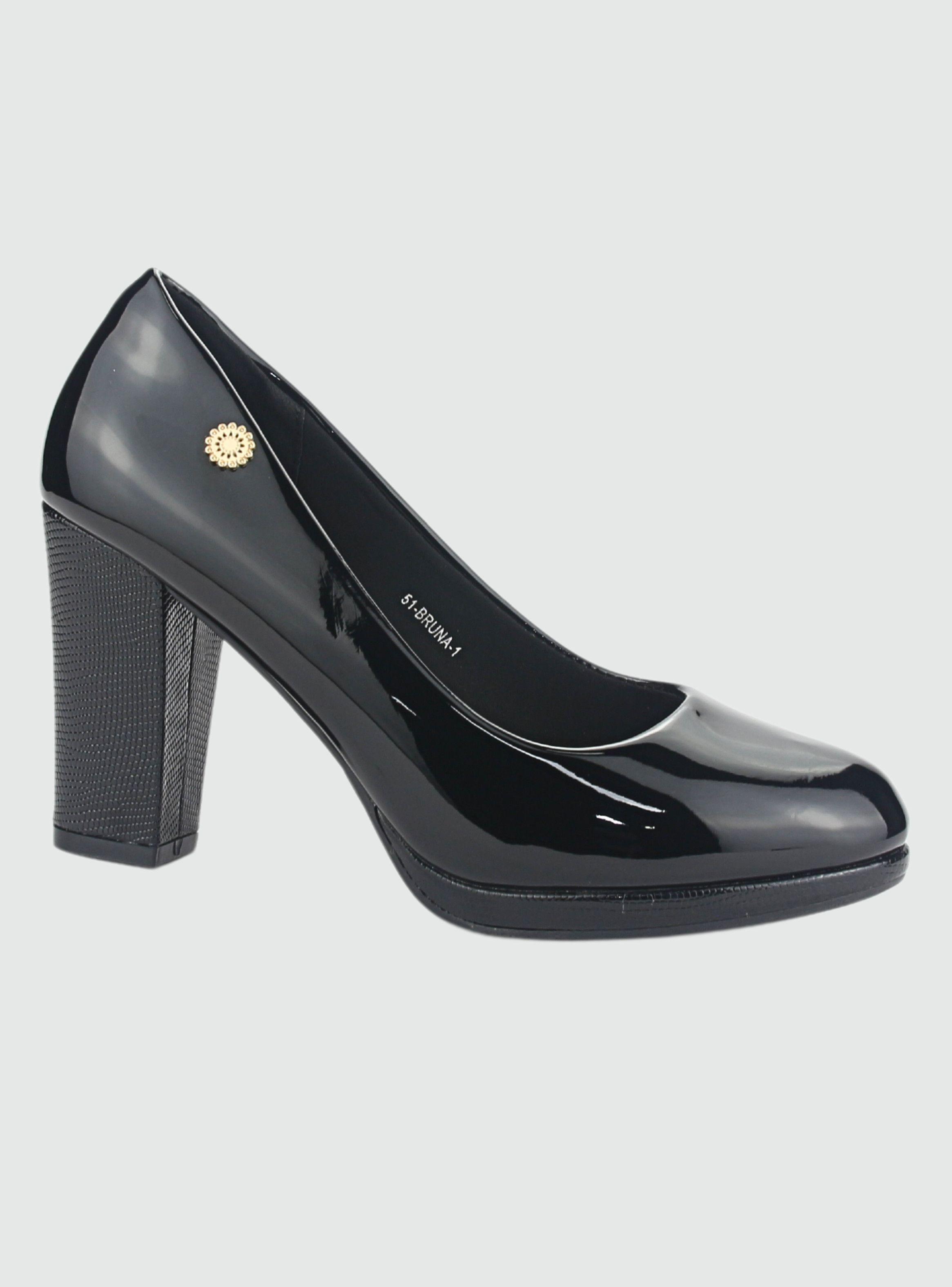 Zapato Chalada Mujer Bruna-1 Negro Casual-0