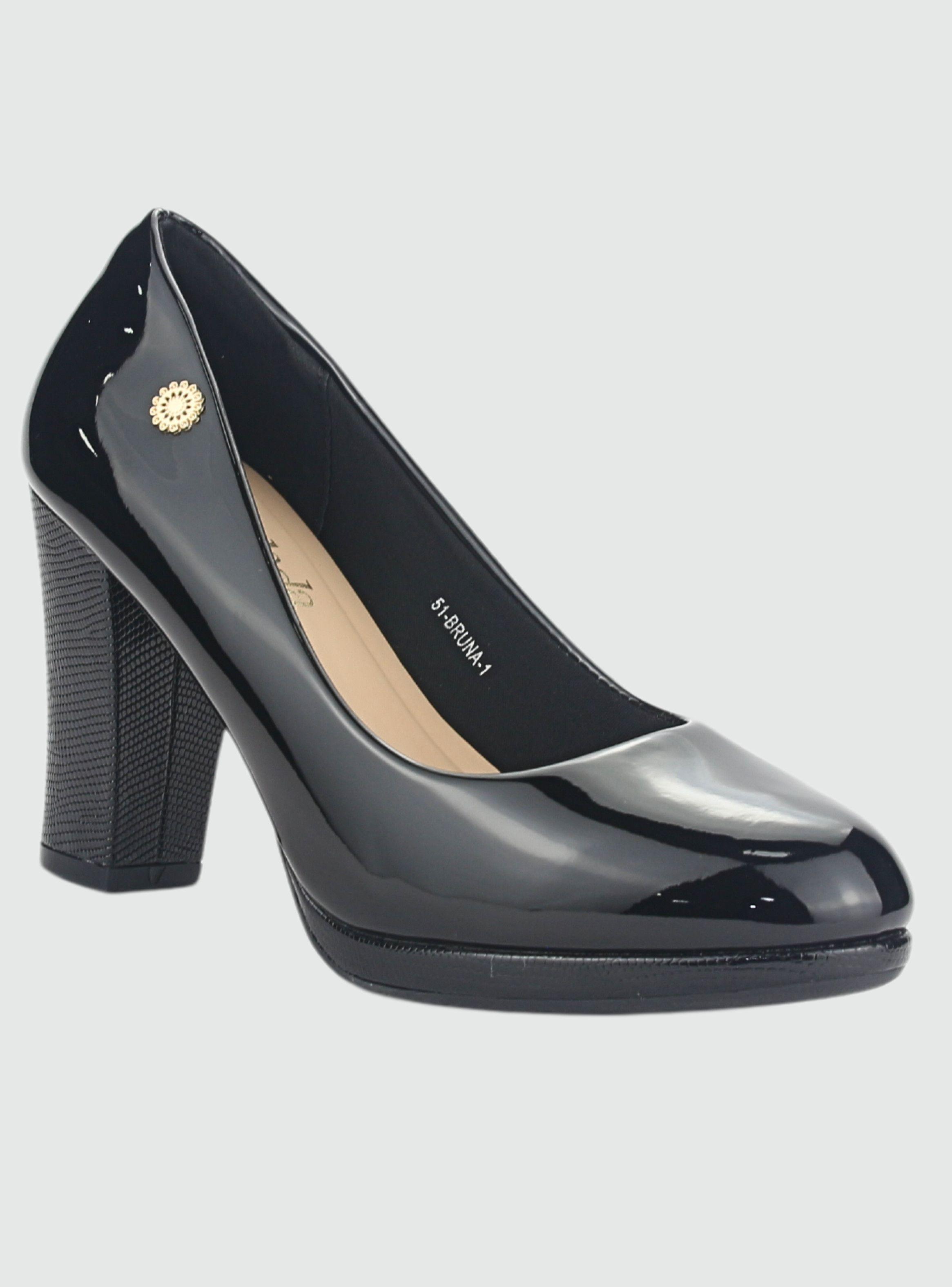 Zapato Chalada Mujer Bruna-1 Negro Casual-2
