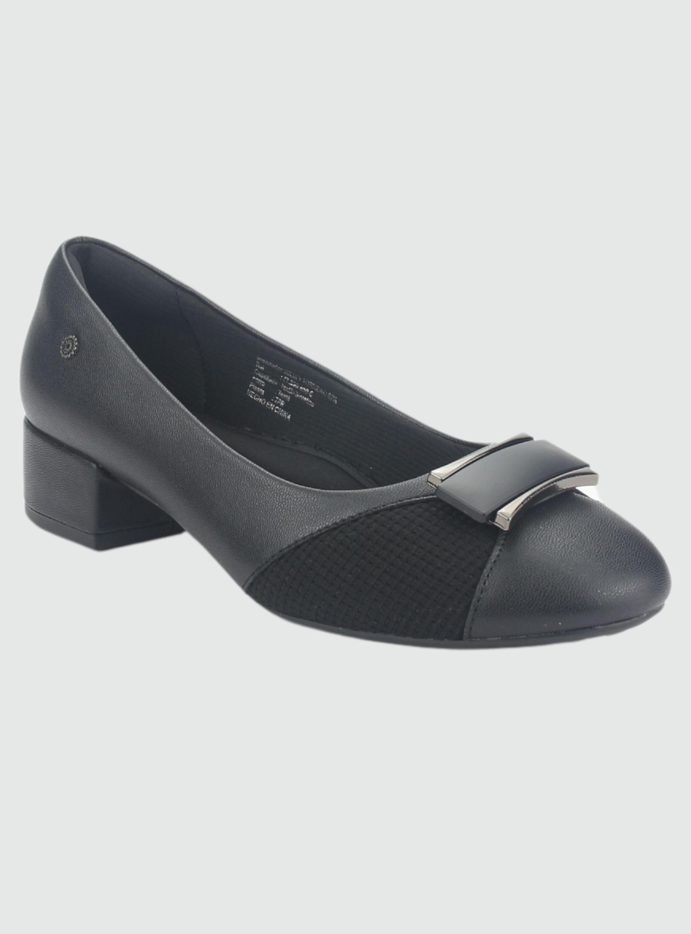 Zapato Chalada Mujer Sore-1 Negro Casual-2