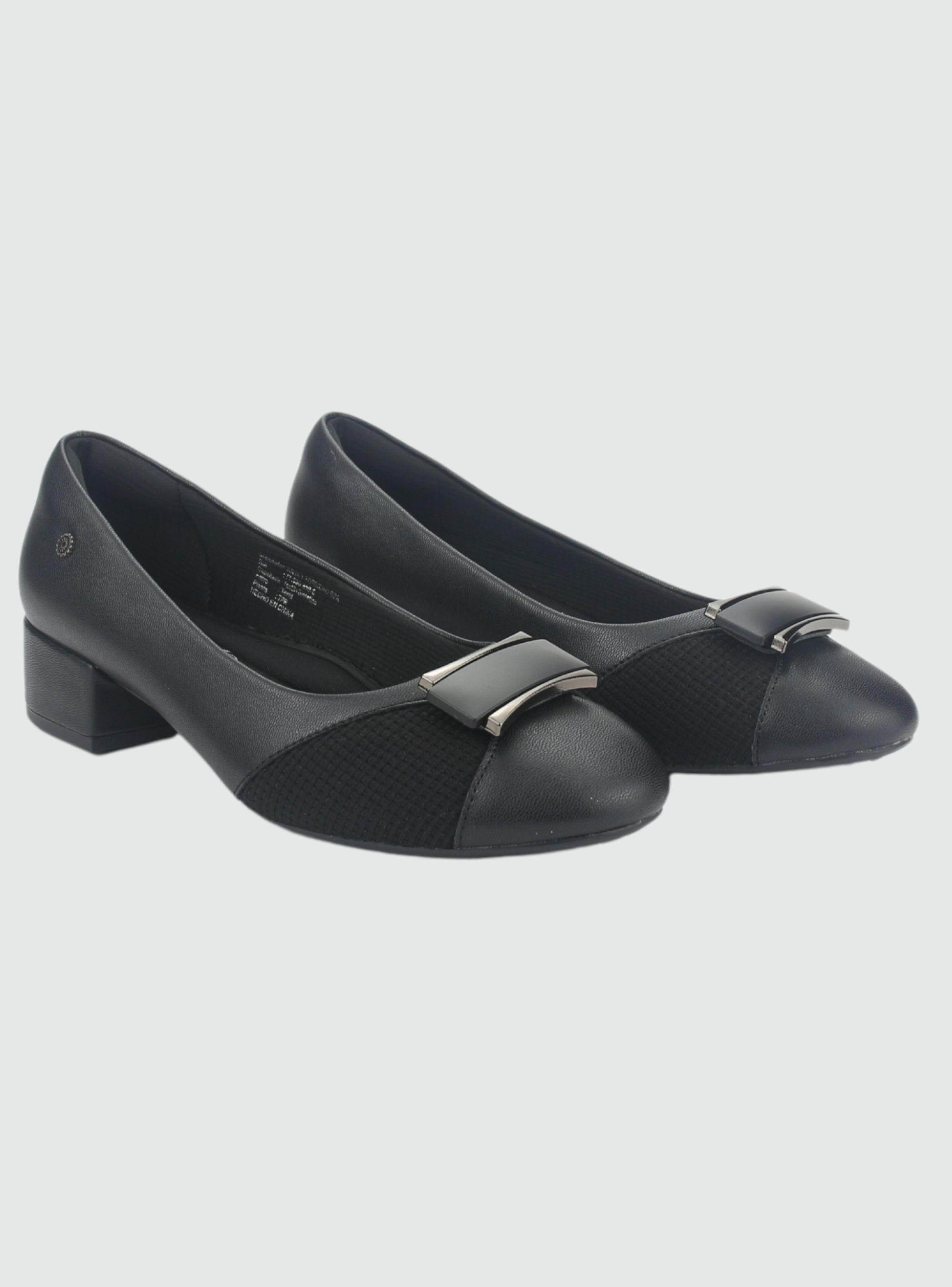 Zapato Chalada Mujer Sore-1 Negro Casual-3