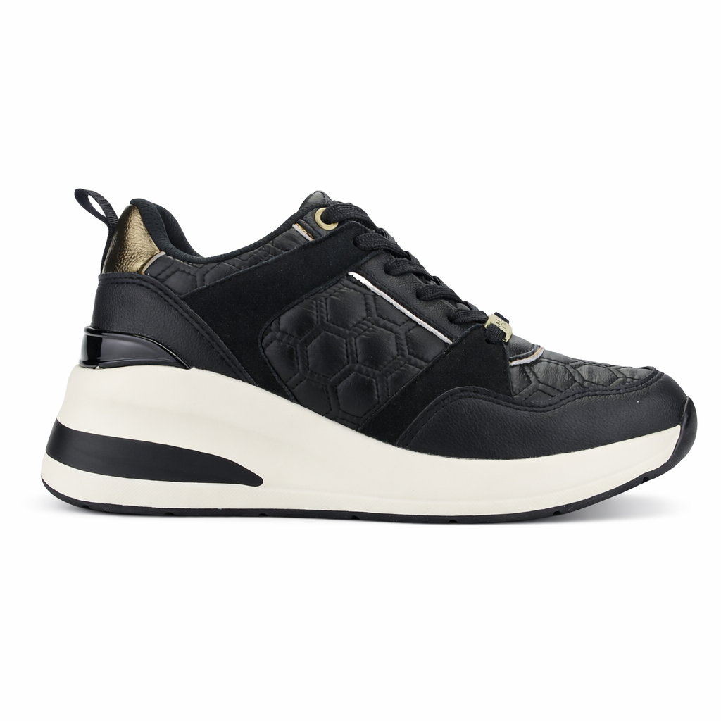 Zapatilla Negro Mujer Casual Chalada Joka-0