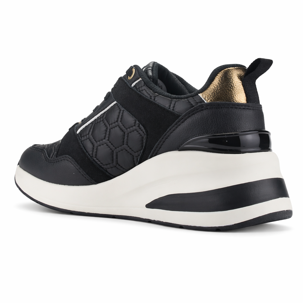 Zapatilla Negro Mujer Casual Chalada Joka-3