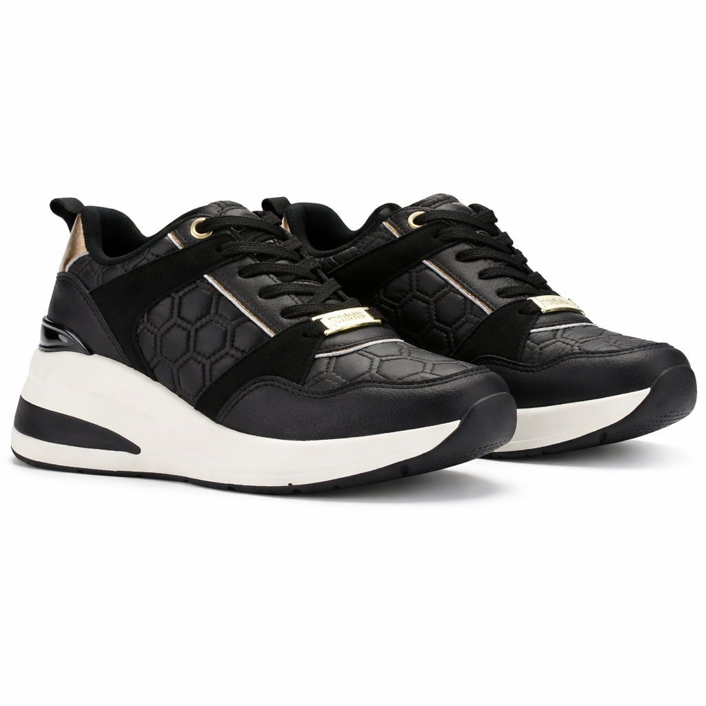 Zapatilla Negro Mujer Casual Chalada Joka-5