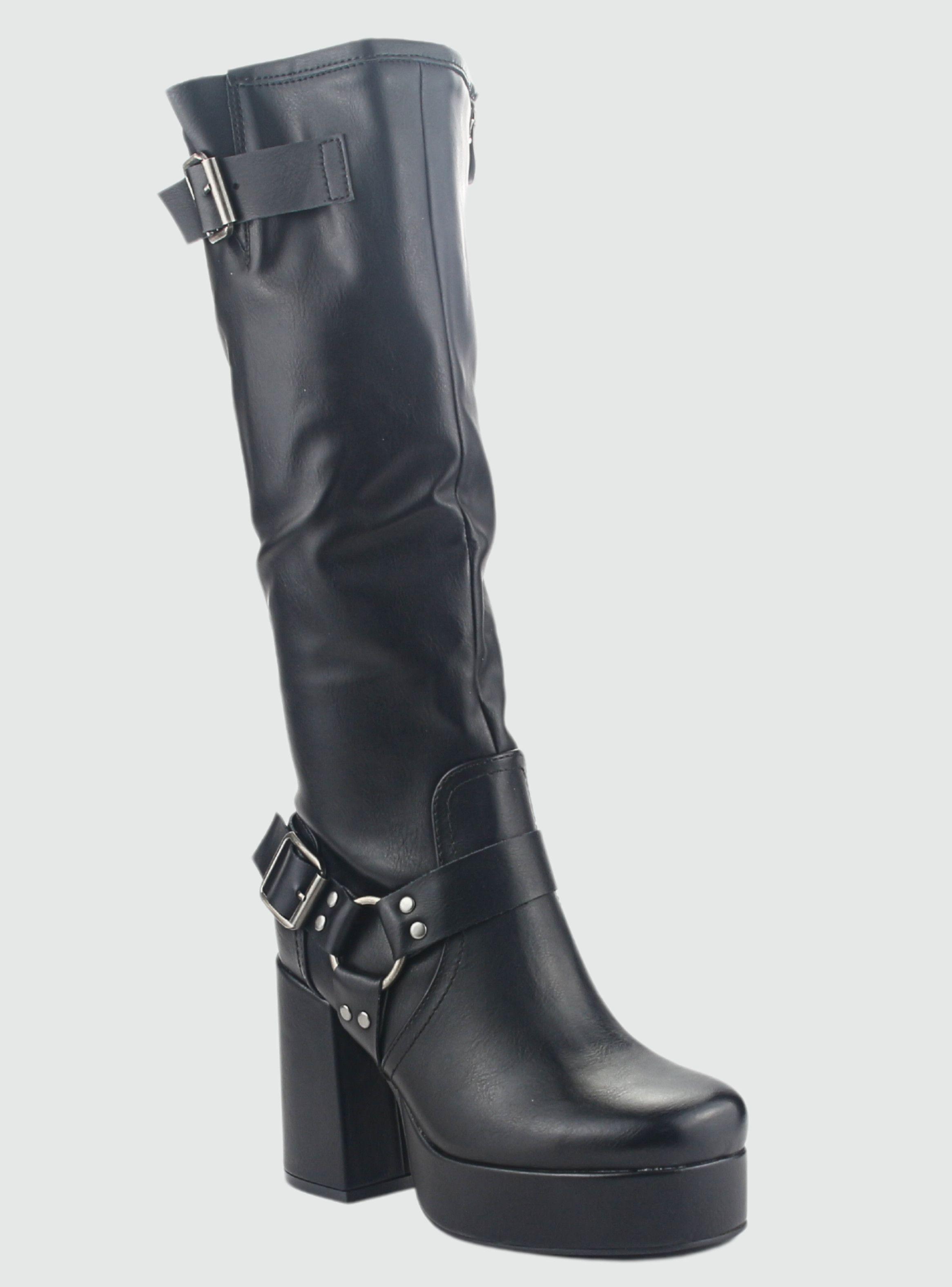 Bota Chalada Mujer Dream-11 Negro Casual-2