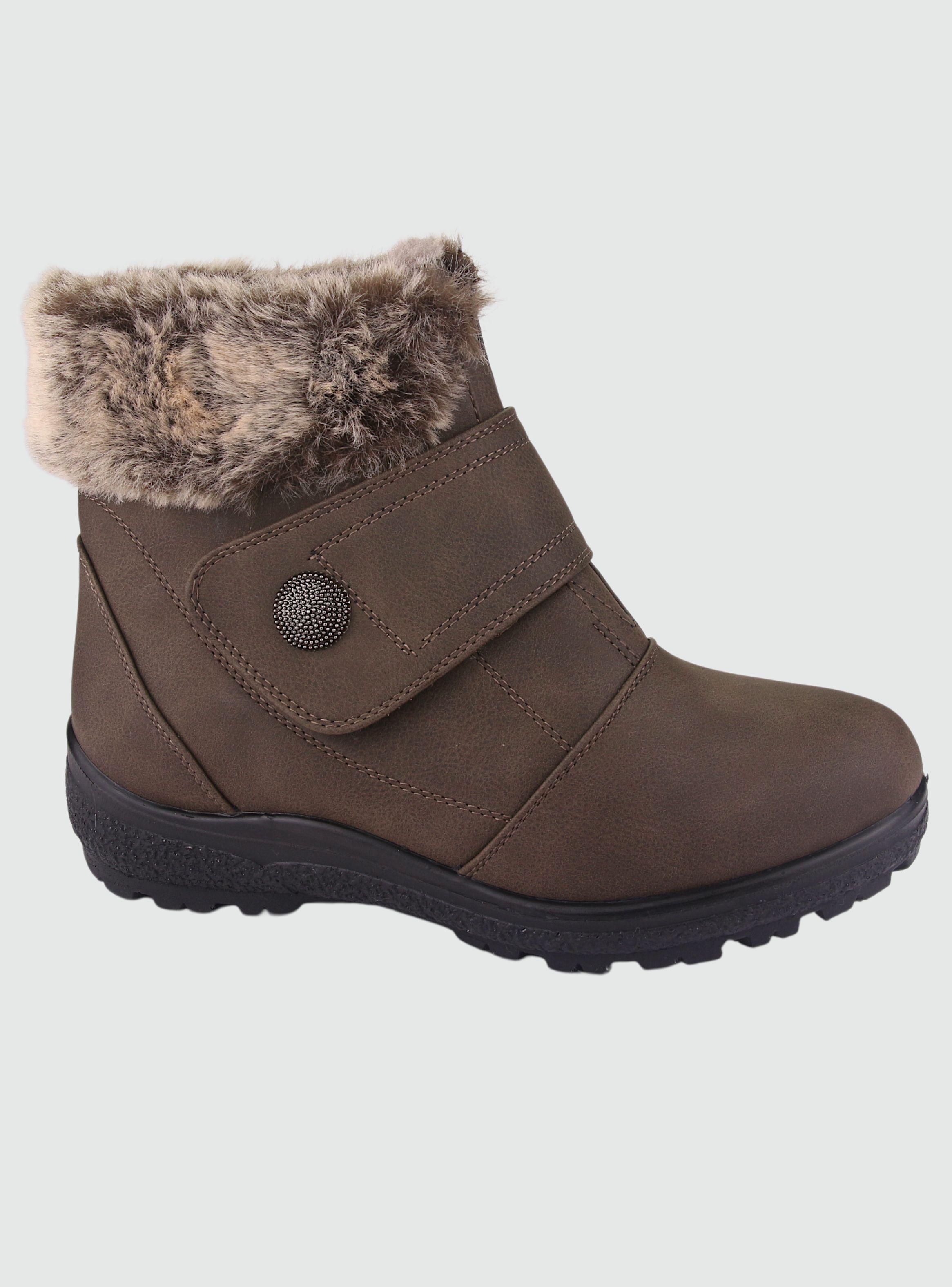 Botin Chalada Mujer Winter-2 Café Casual-0