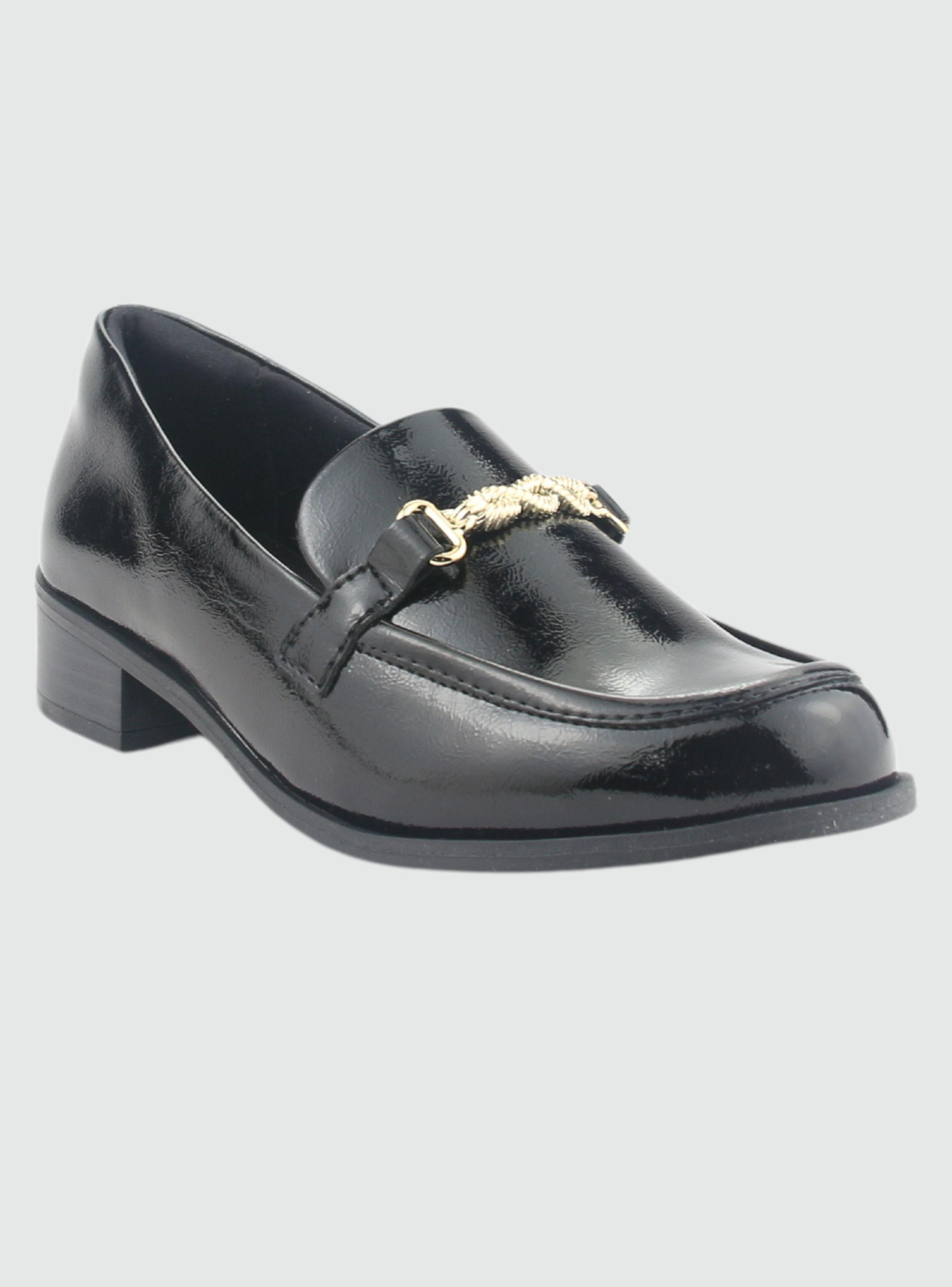Zapato Chalada Mujer 2416101 Negro Casual-2