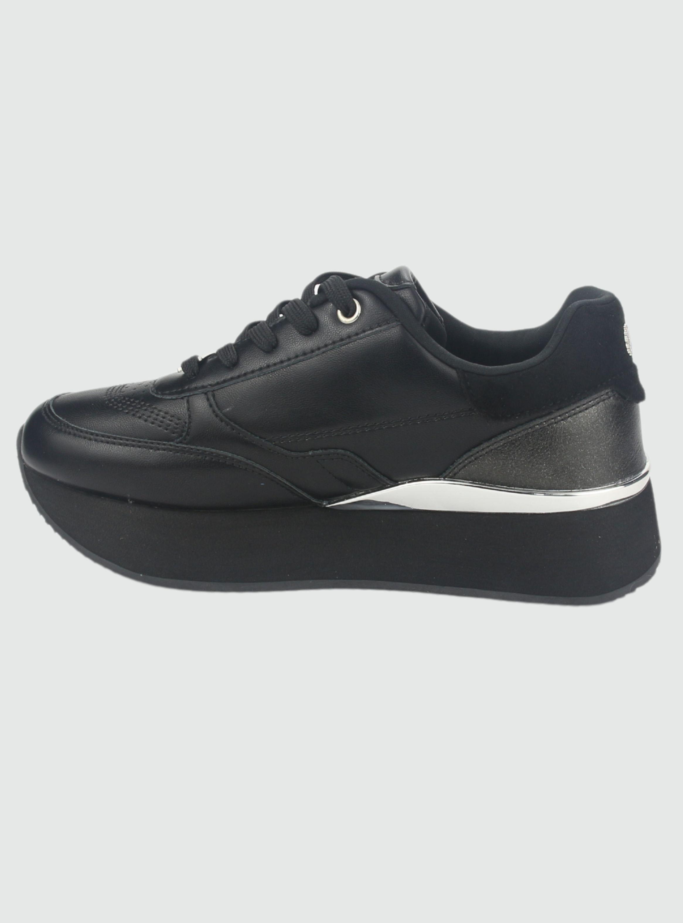 Zapatilla Chalada Mujer Friki-2 Negro Urbano-1