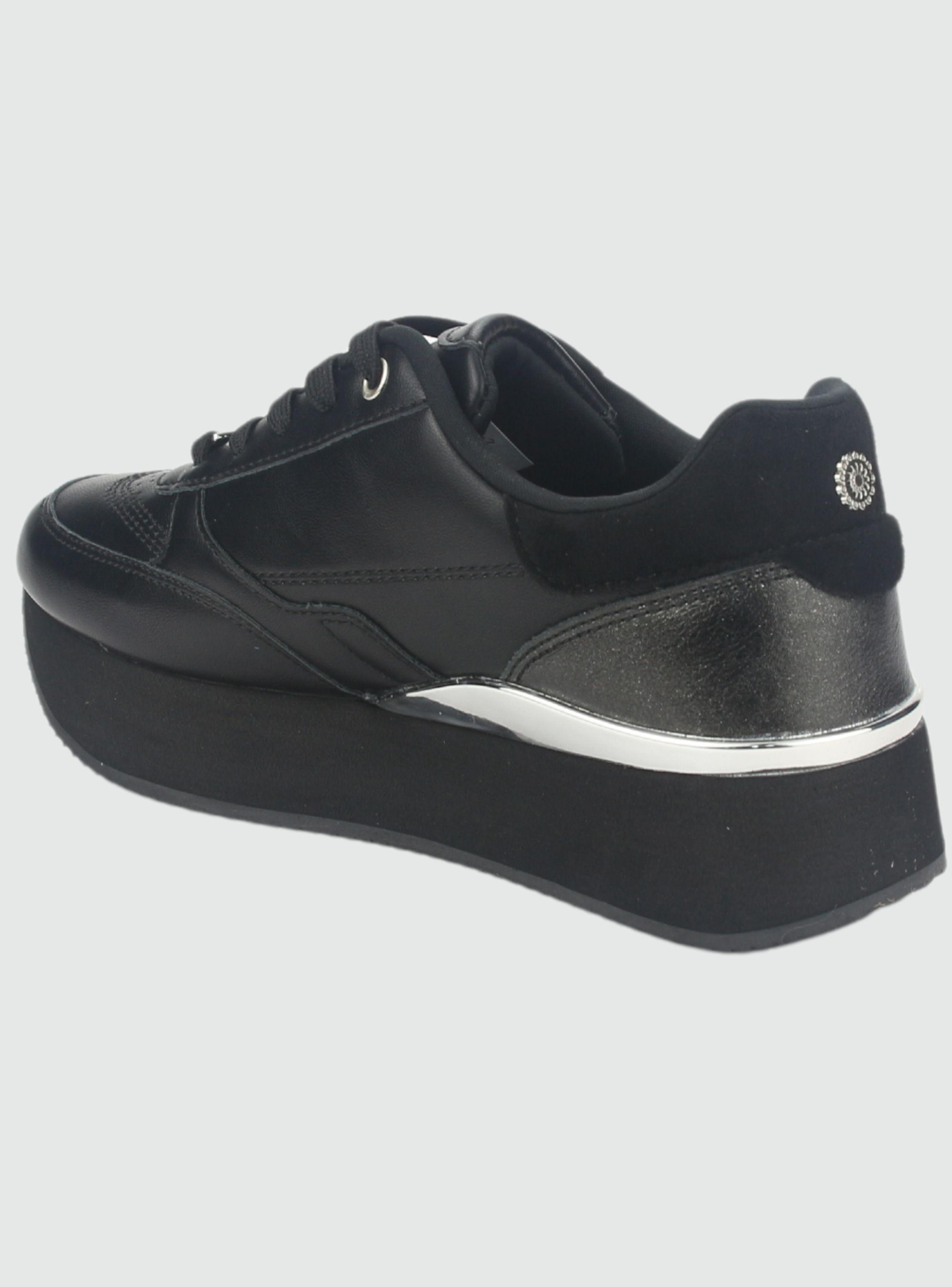 Zapatilla Chalada Mujer Friki-2 Negro Urbano-3