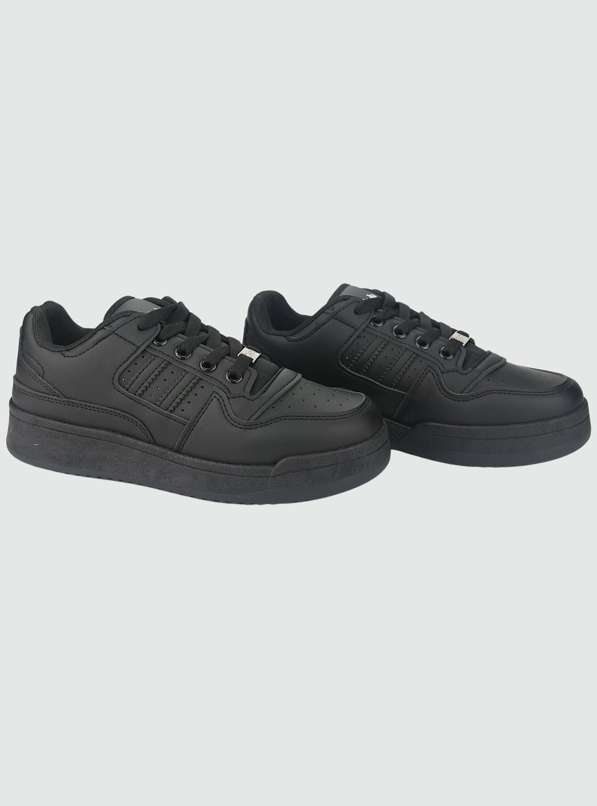 Zapatilla Chalada Mujer Juve-1 Negro Negro Urbano-4