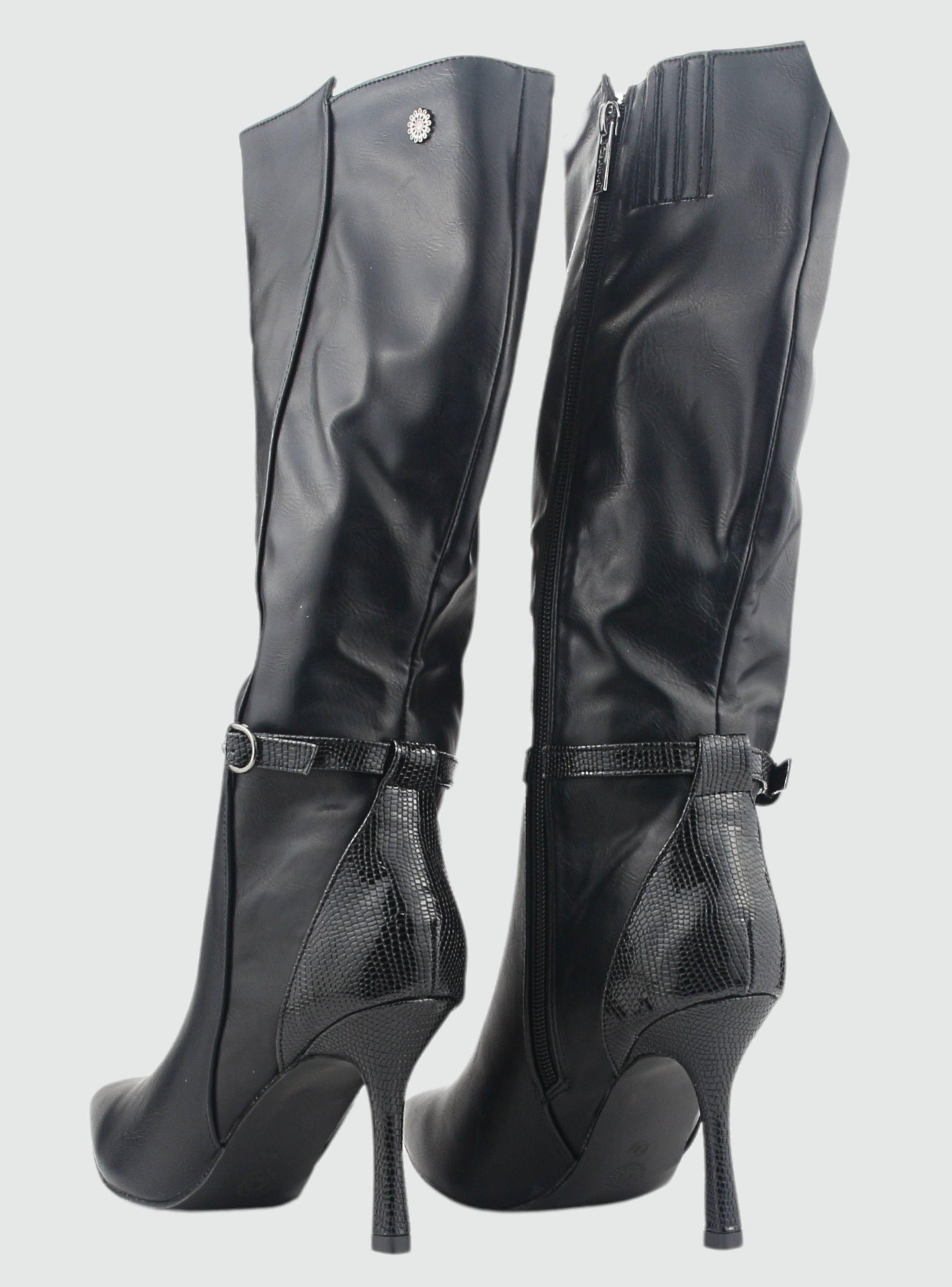 Bota Chalada Mujer Nero-1 N Negro Negro Casual-9