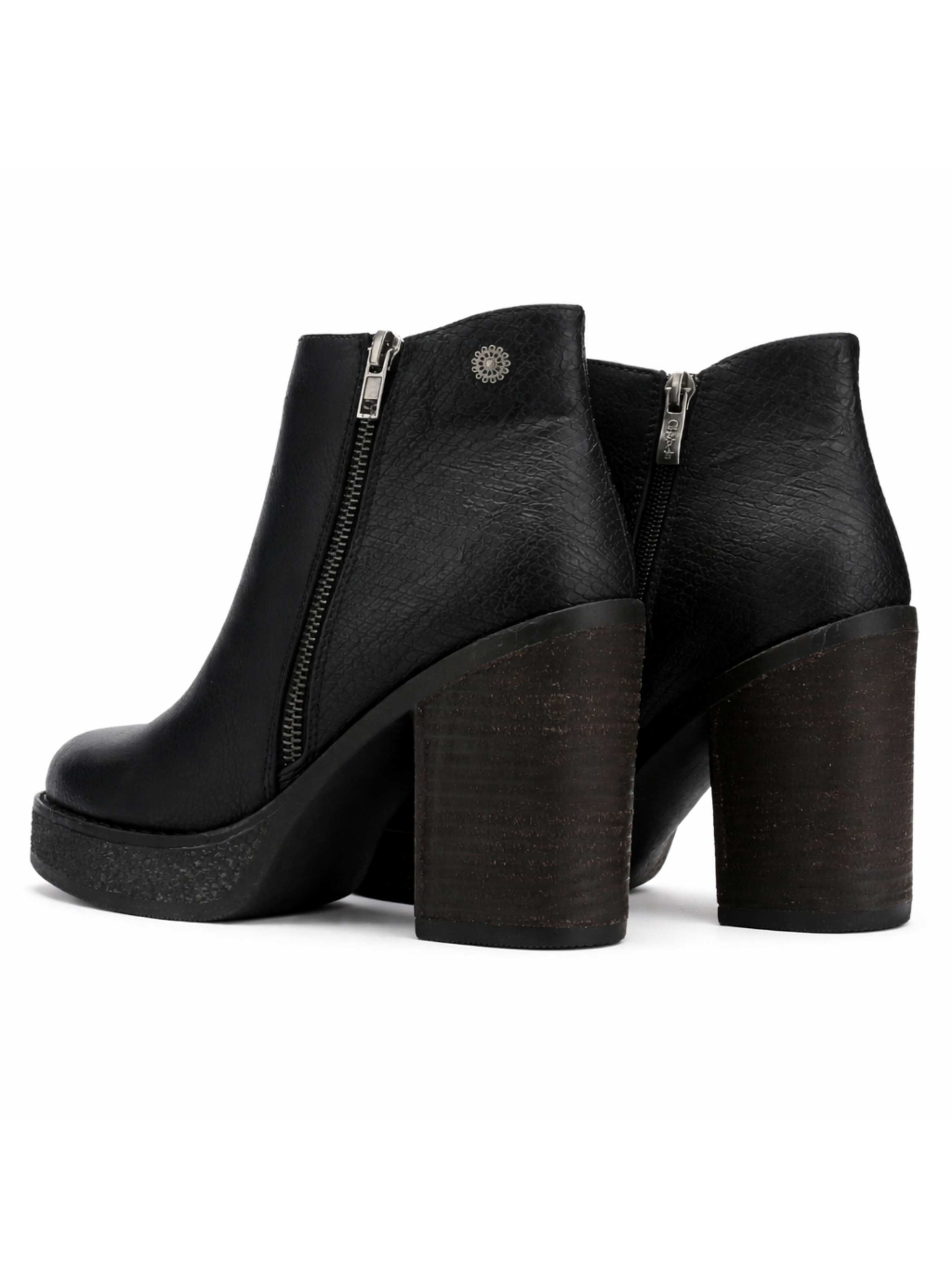 Botin Negro Mujer Casual Chalada Ella-5