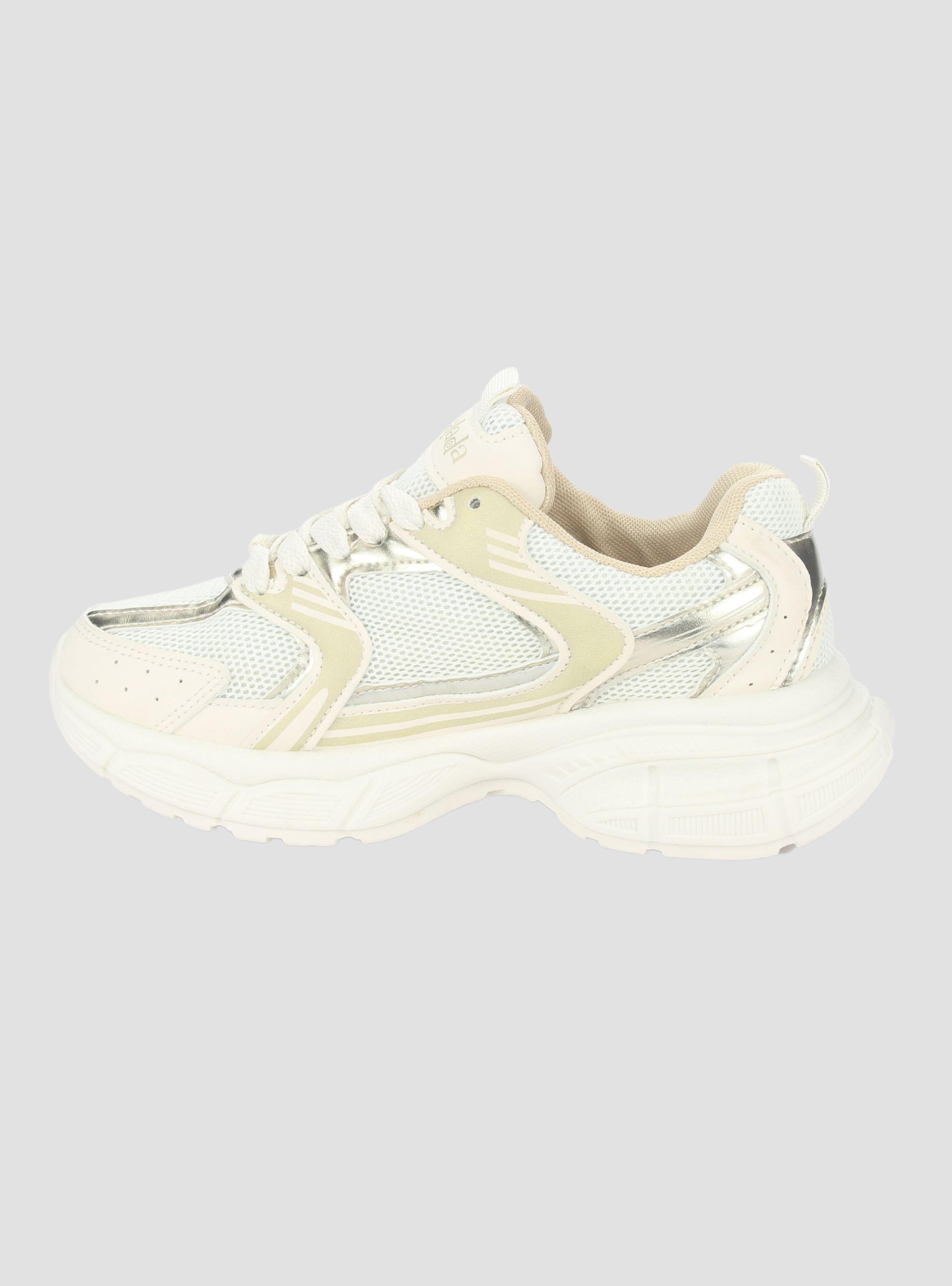 Zapatilla Chalada Mujer New-5 Beige Urbano-1