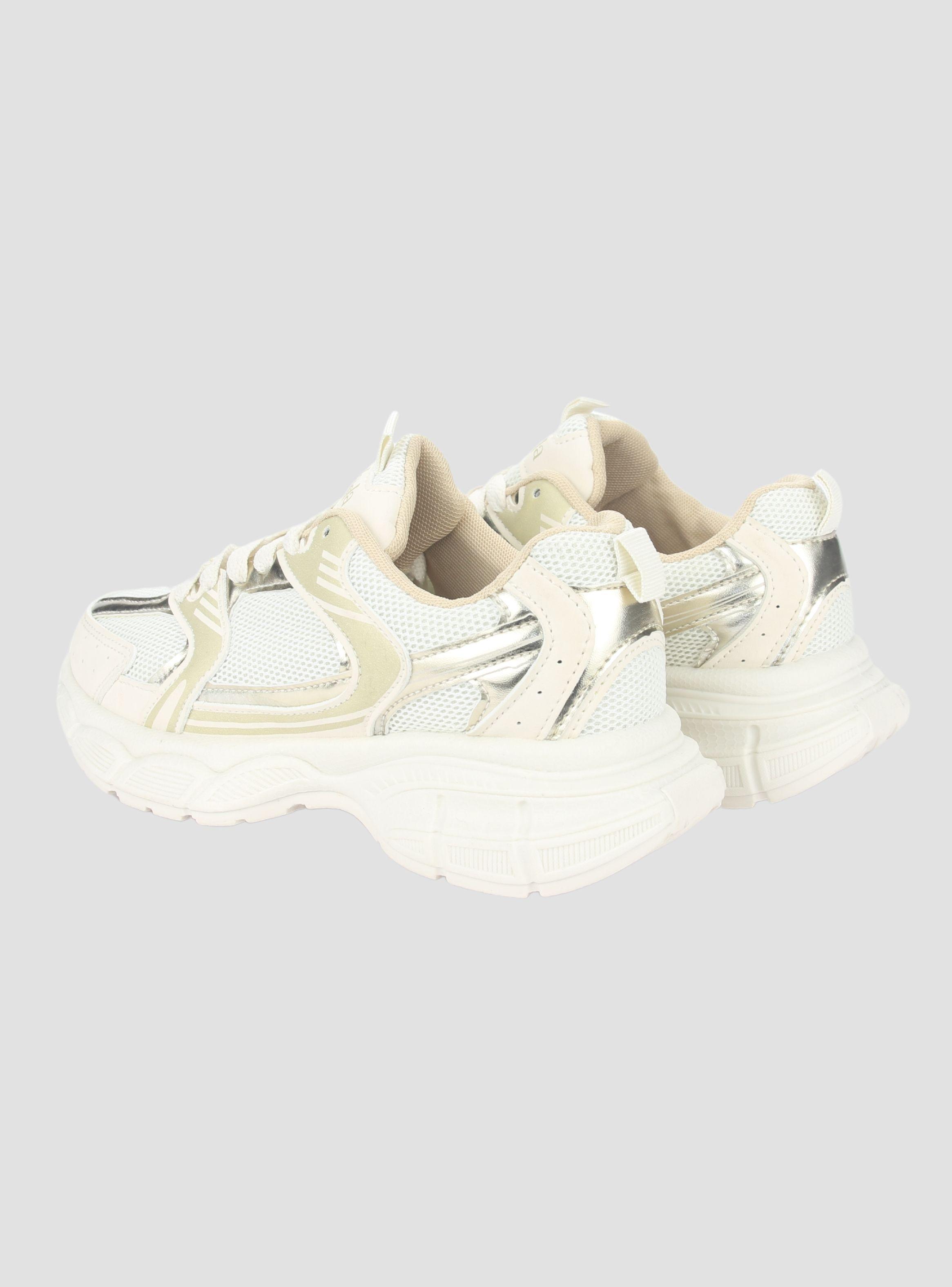Zapatilla Chalada Mujer New-5 Beige Urbano-5