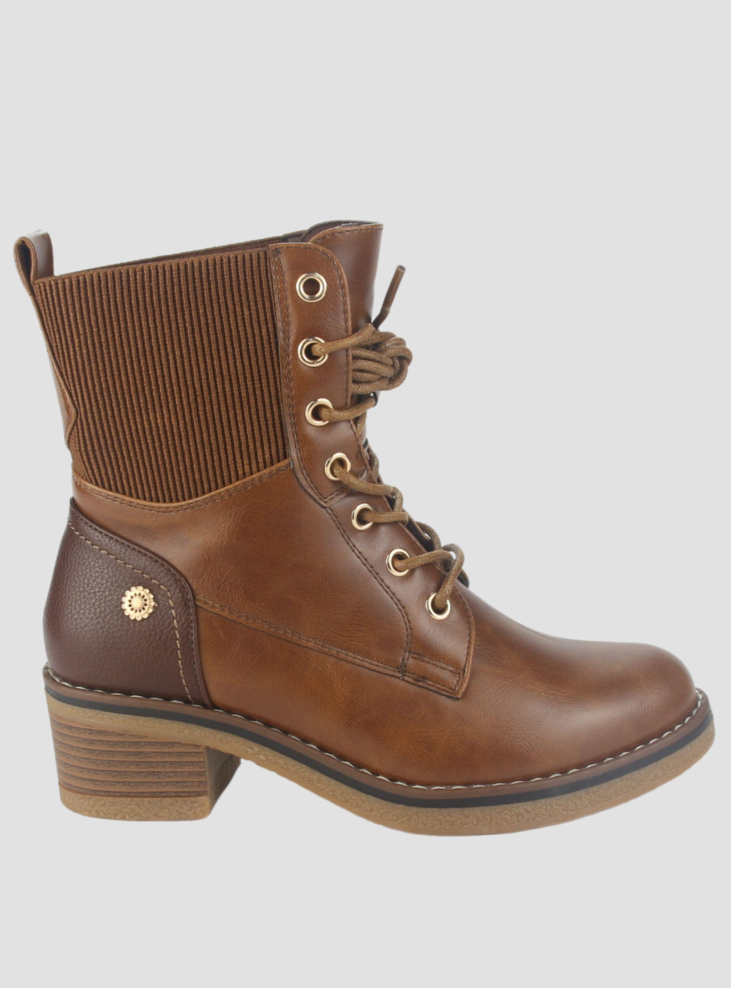 Botin Chalada Mujer Brike-2 Tostado Casual-0