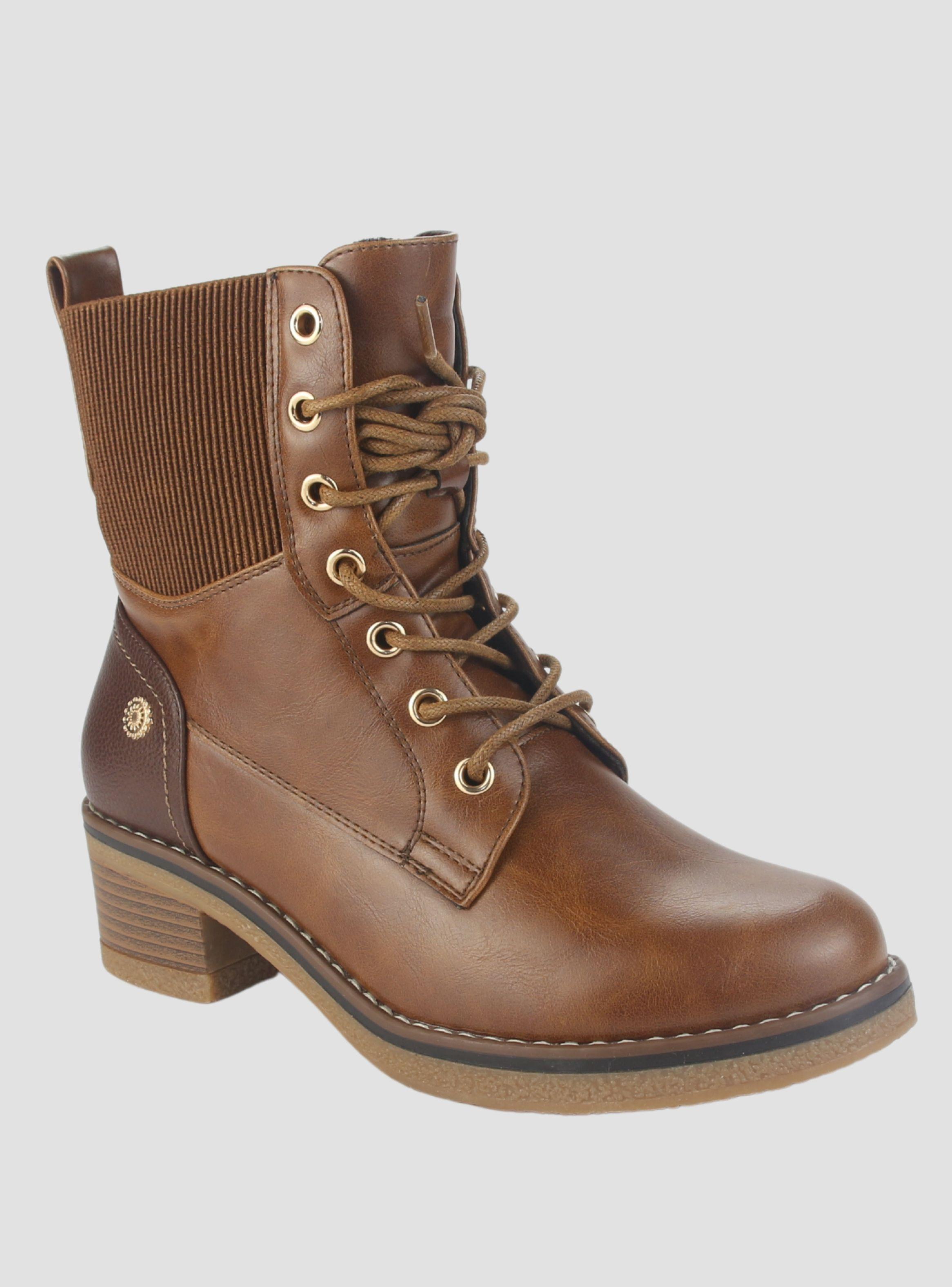Botin Chalada Mujer Brike-2 Tostado Casual-2
