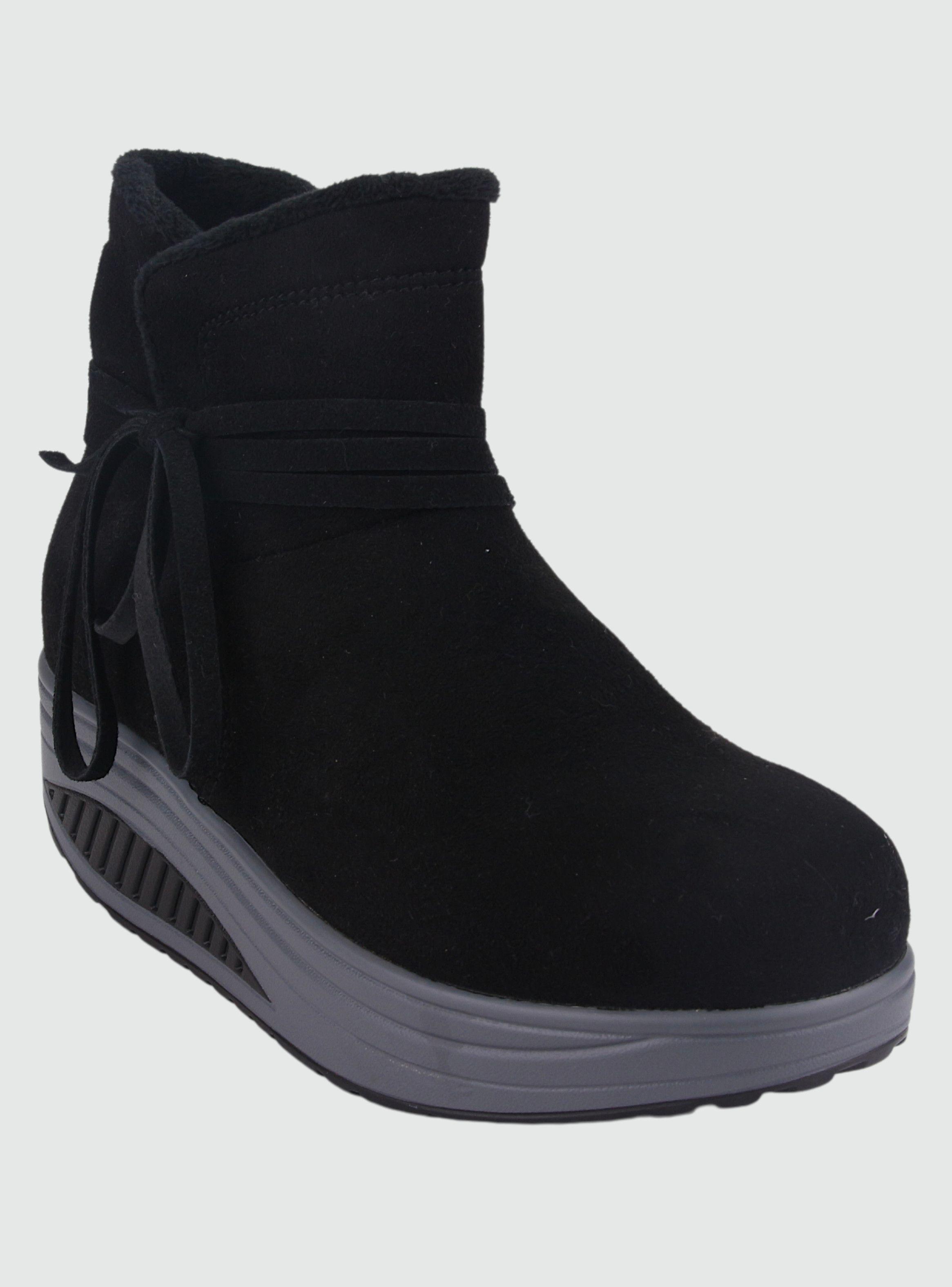 Botin Funway Mujer Tija-37 Negro Casual-2