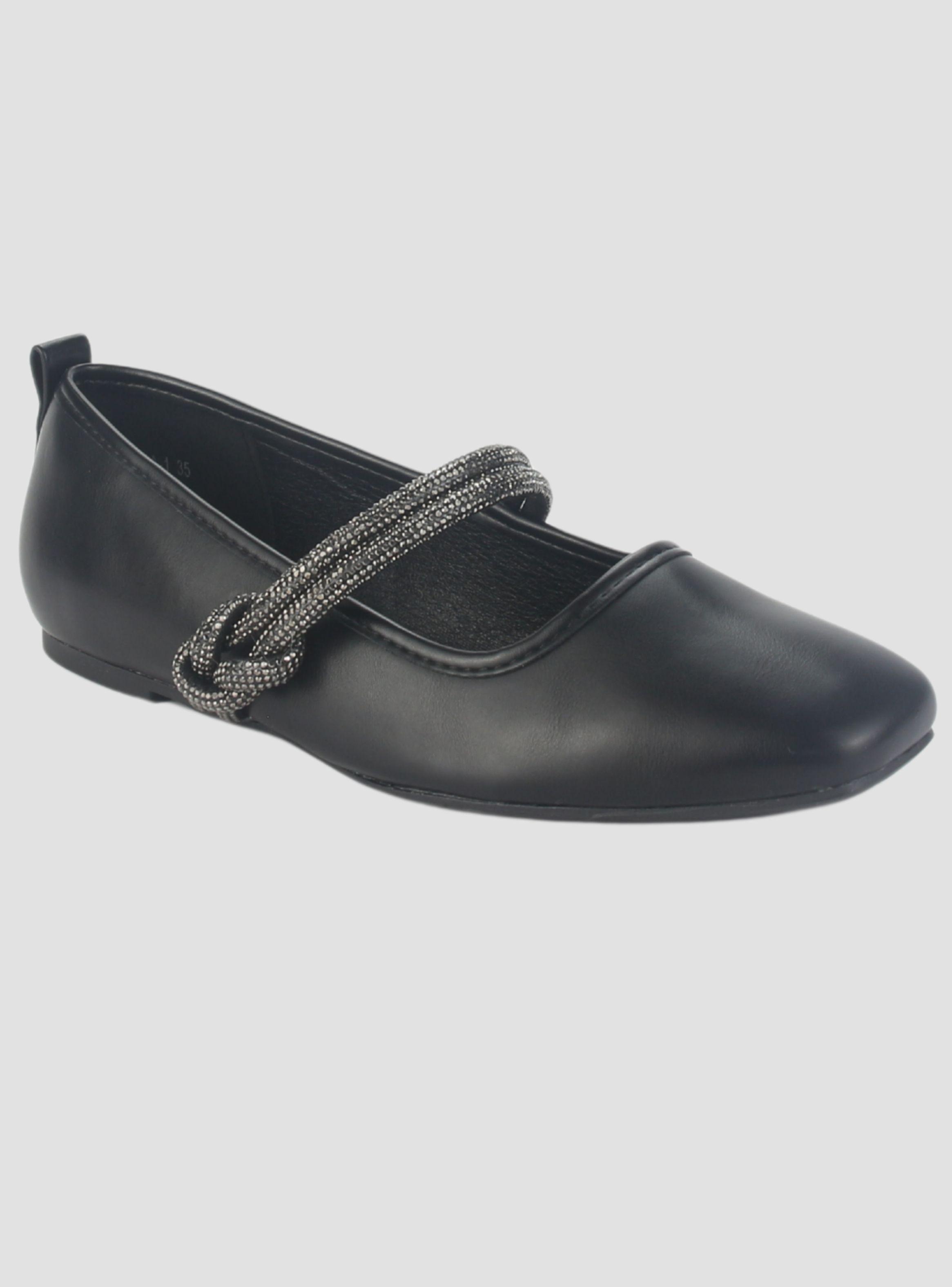 Zapato Chalada Mujer Corsa-1 Negro Casual-2