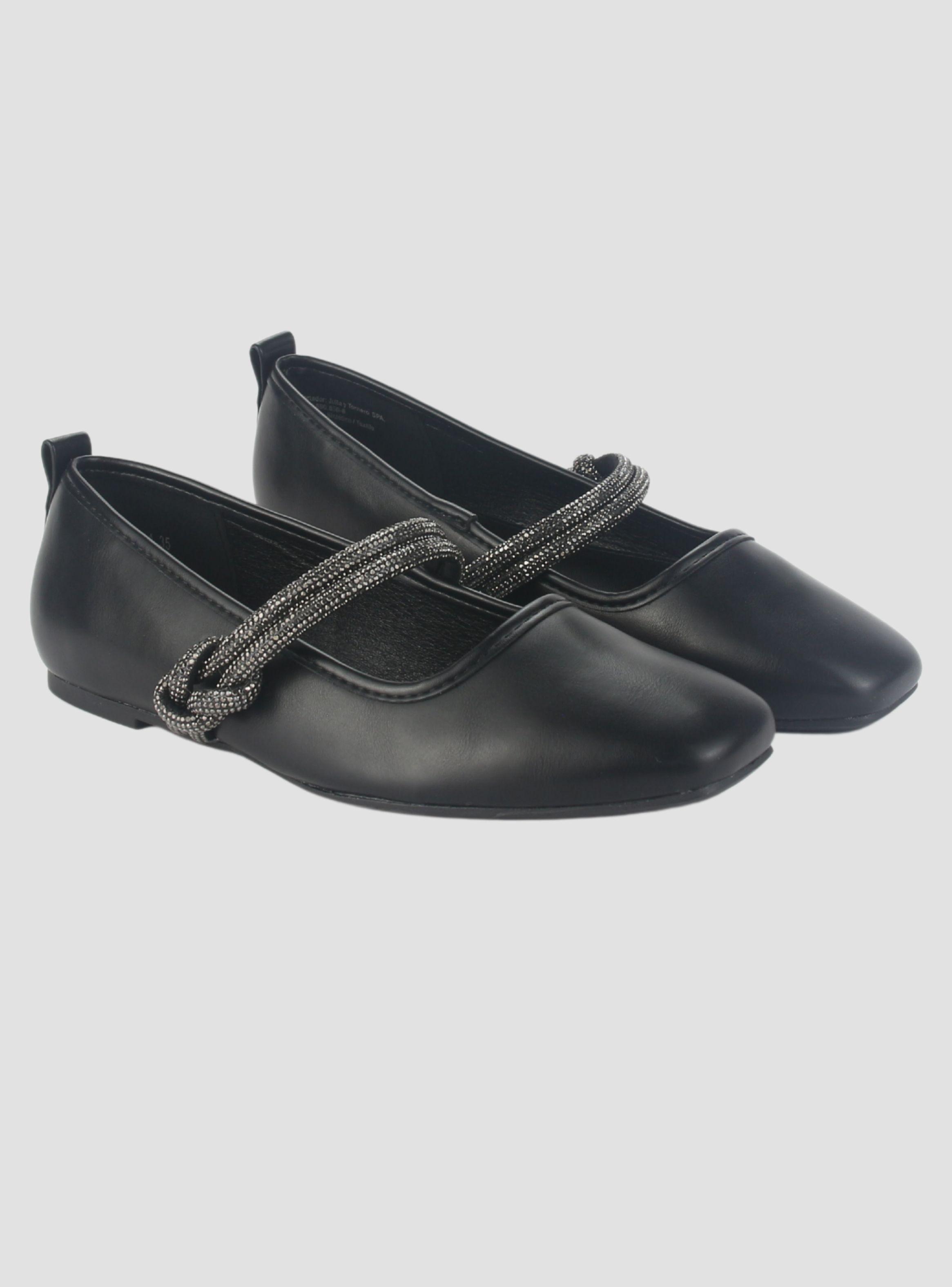 Zapato Chalada Mujer Corsa-1 Negro Casual-4