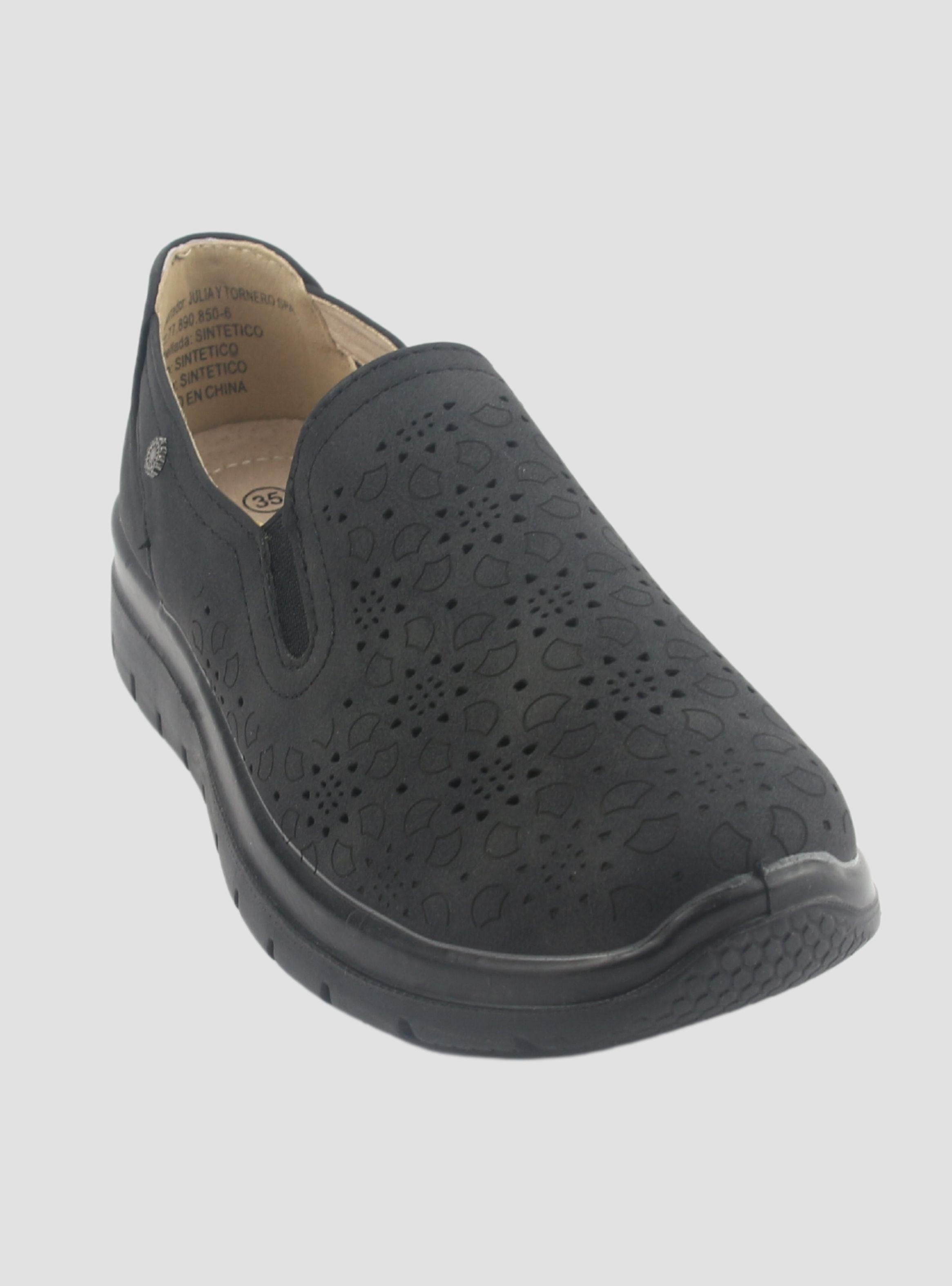 Zapato Chalada Mujer Finest-4 Negro Casual-2