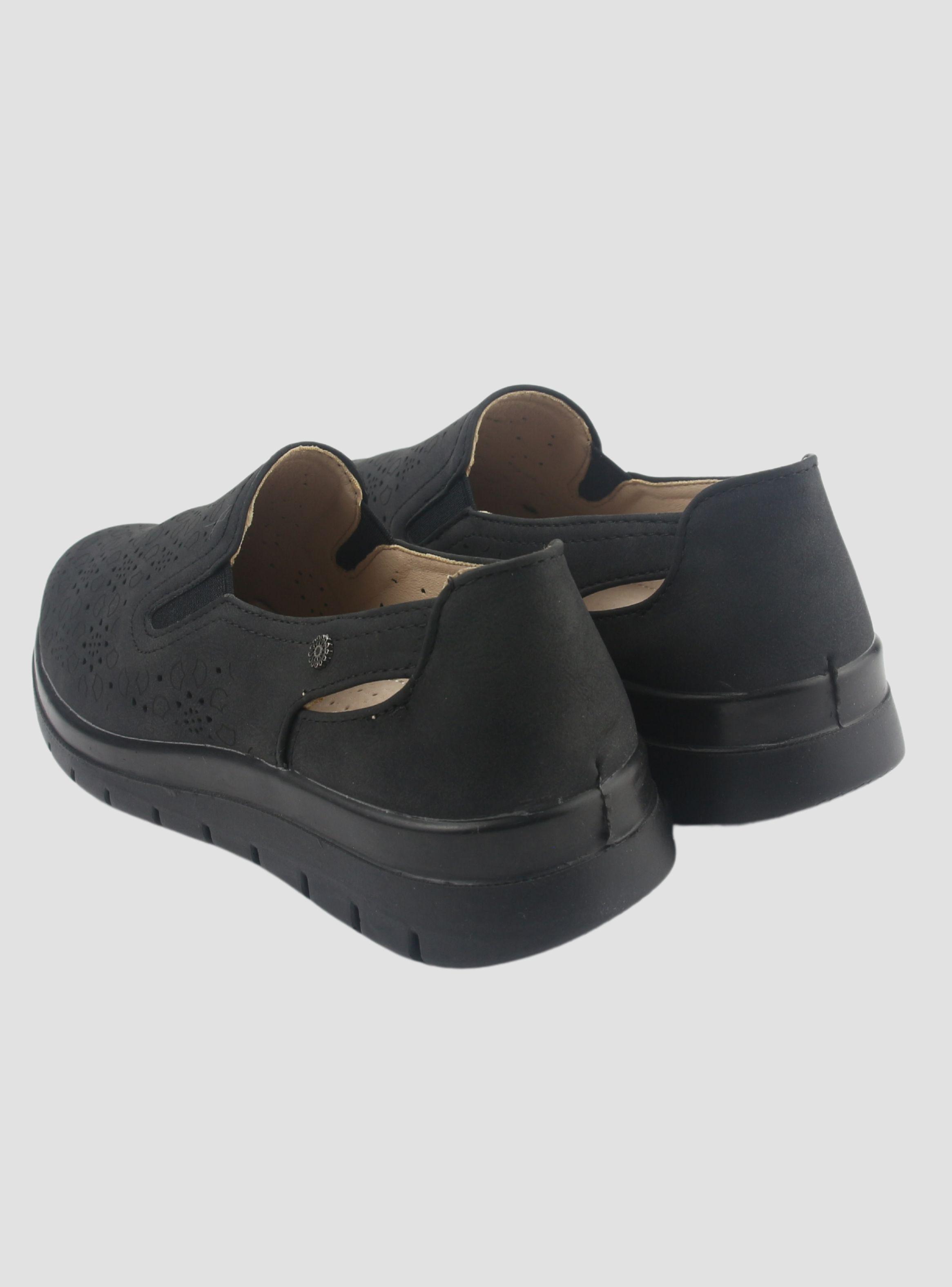 Zapato Chalada Mujer Finest-4 Negro Casual-4