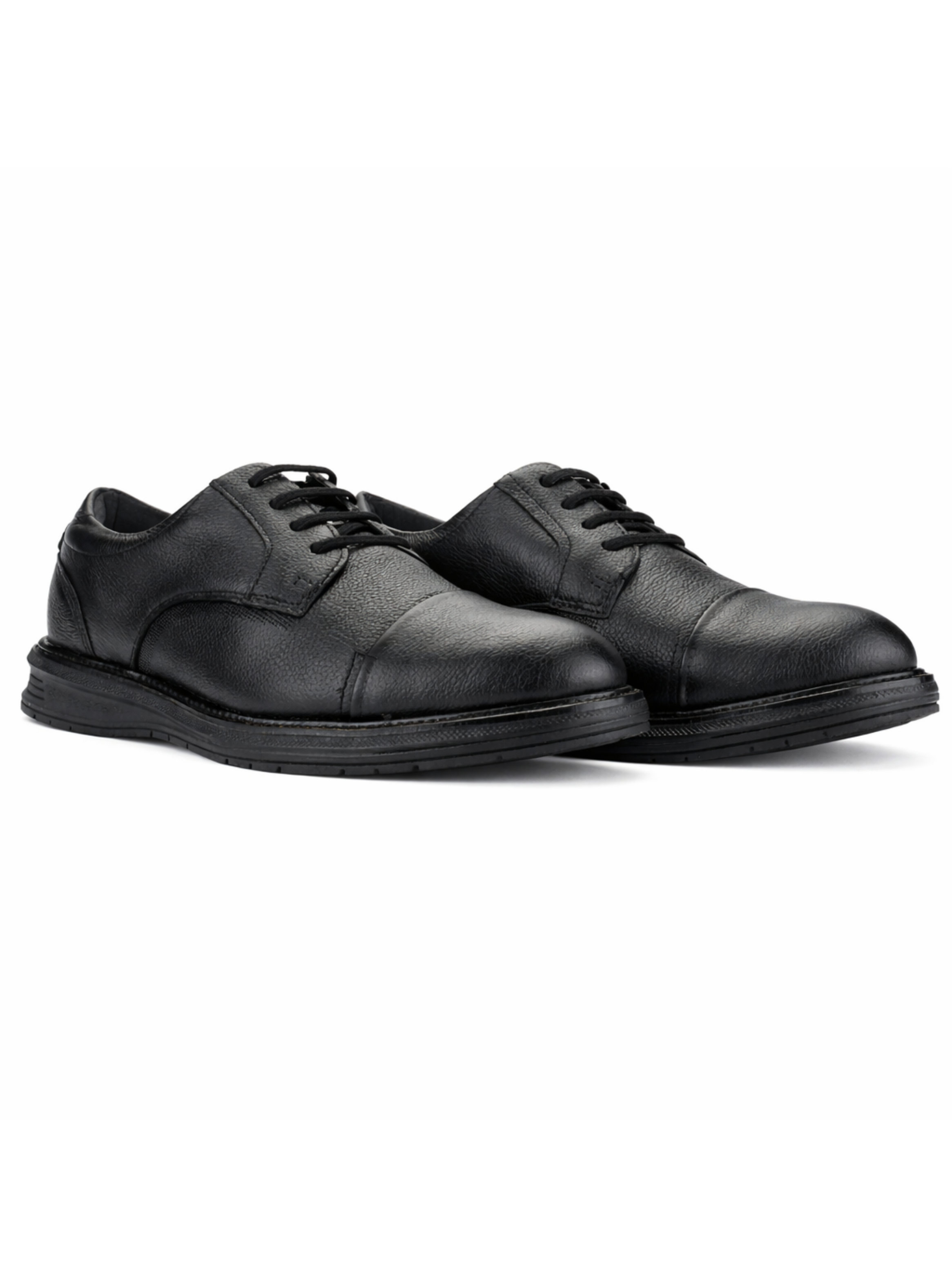 Zapato Negro Hombre Casual Ferracini 5166 Austin-5