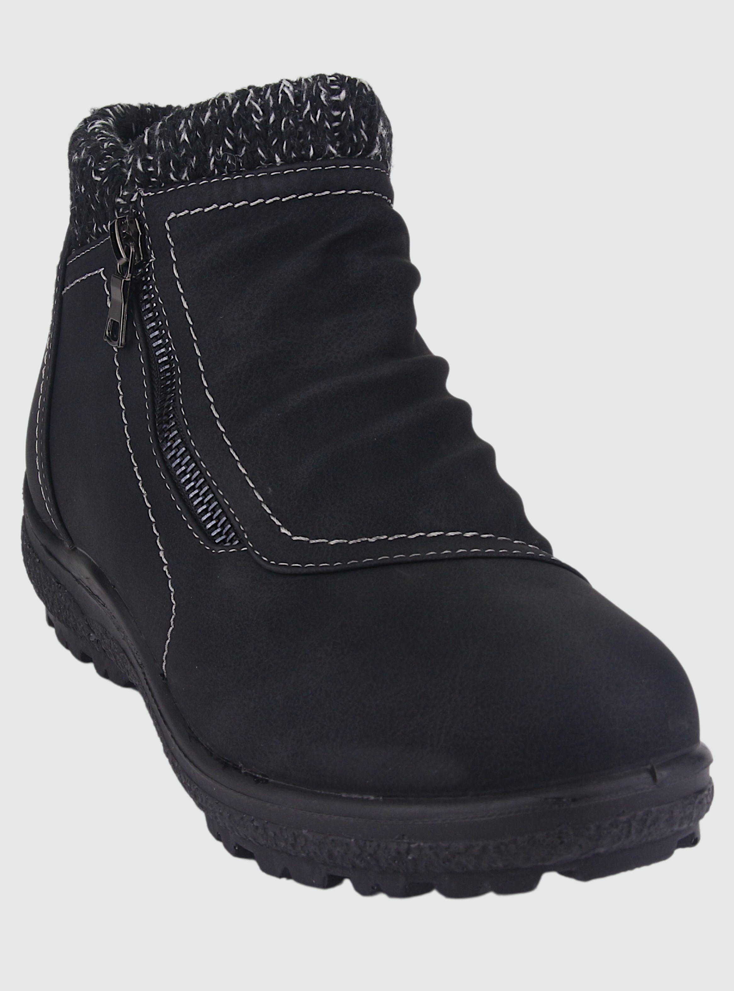 Botin Chalada Mujer Winter-1 Negro Casual-2