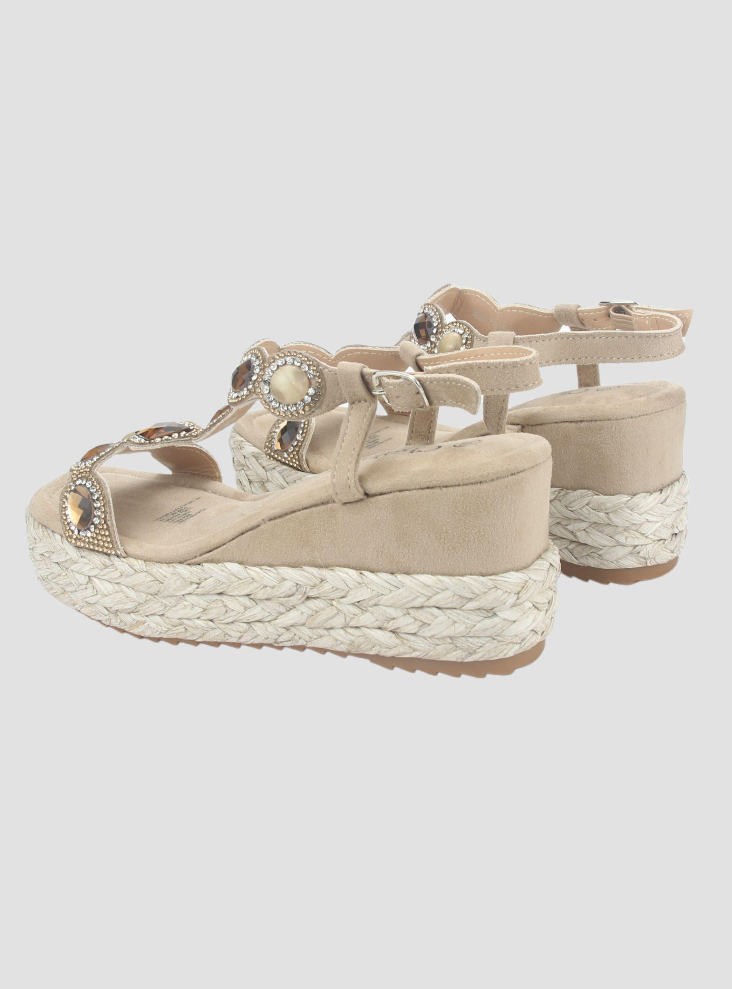 Sandalia Chalada Mujer Pole-1 Taupe Plataforma-5