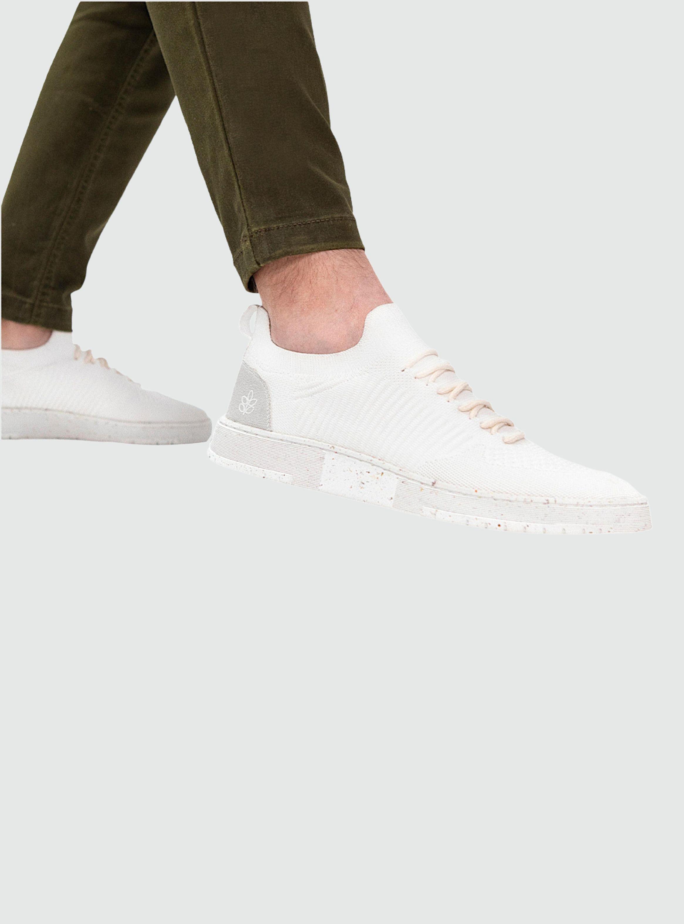 Zapatilla Ferracini Hombre 8190 Sampa Green Blanco Casual-4