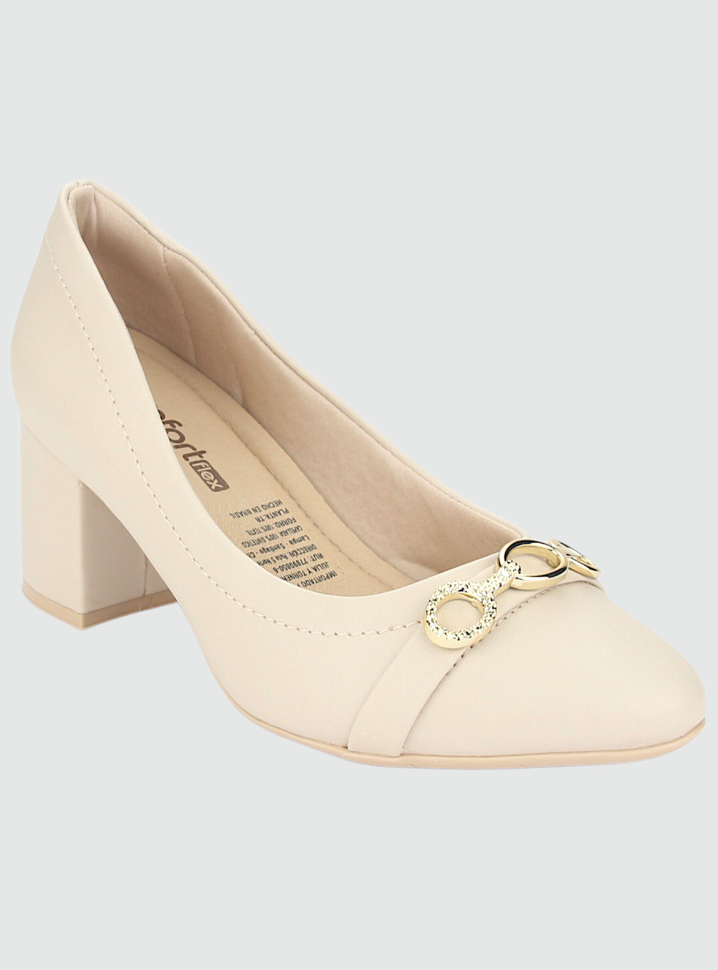Zapato Comfortflex Mujer 2354402 Beige Casual-2