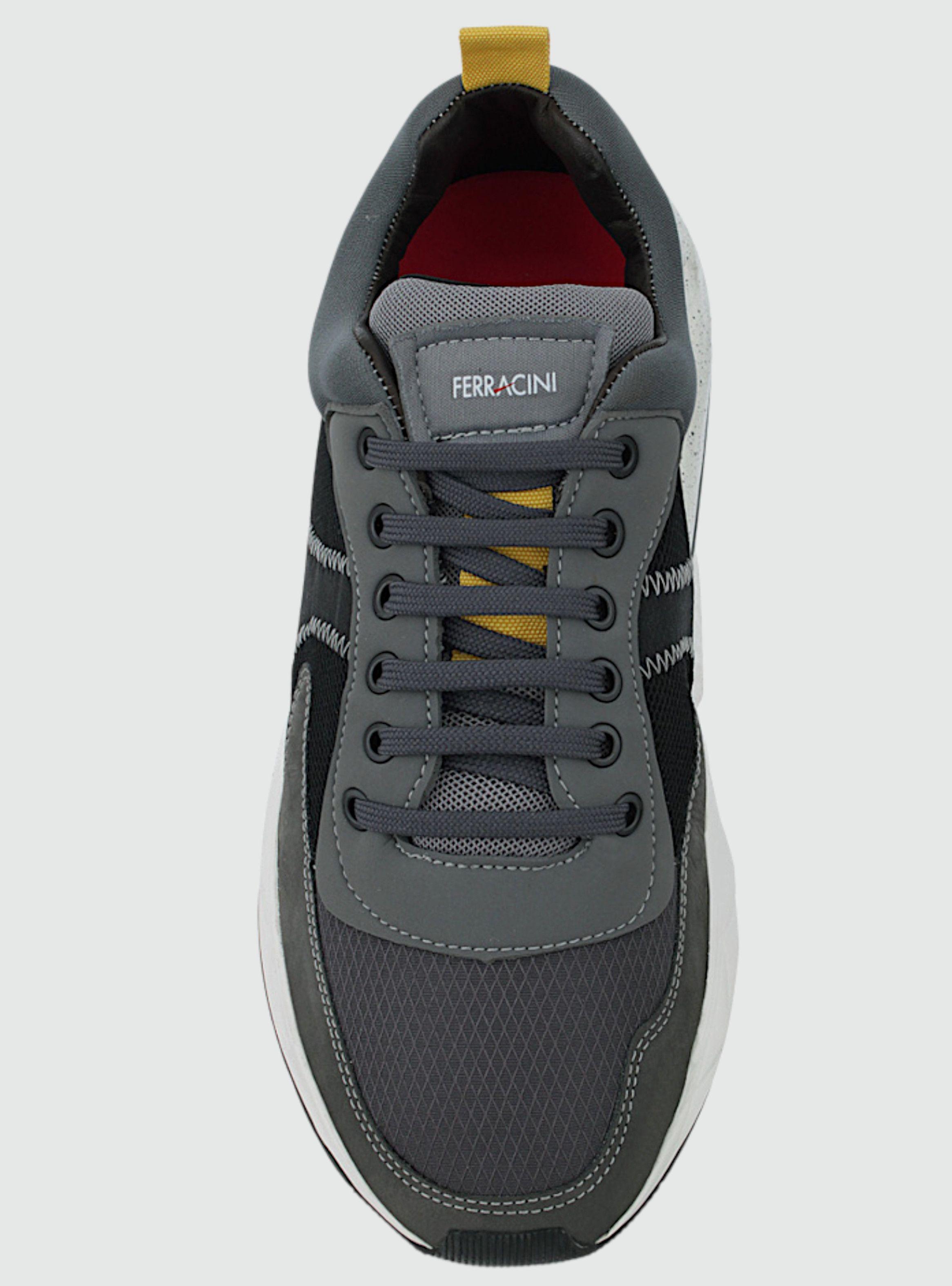 Zapatilla Ferracini Hombre 7941 Negro Urbano-1