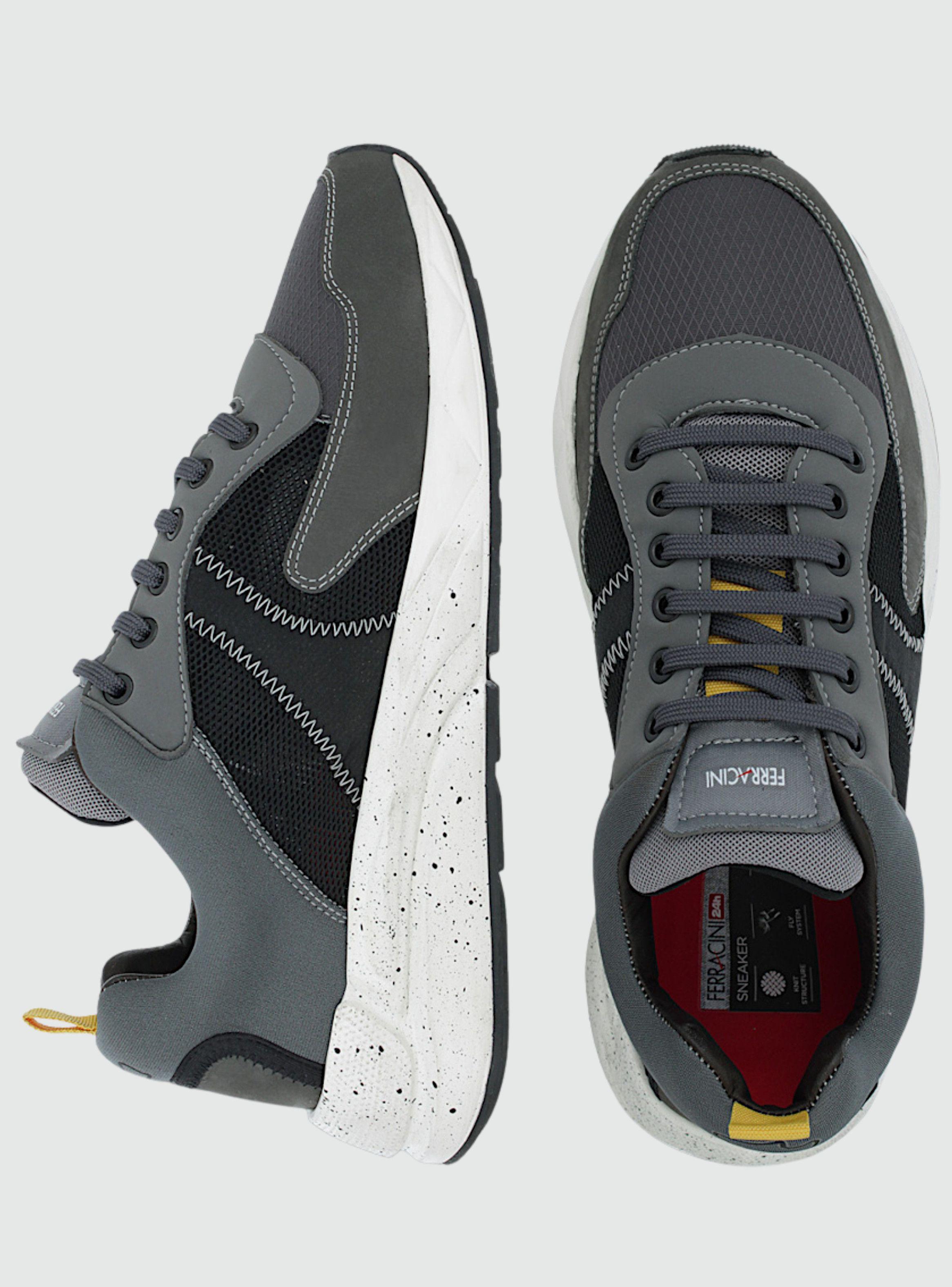 Zapatilla Ferracini Hombre 7941 Negro Urbano-4