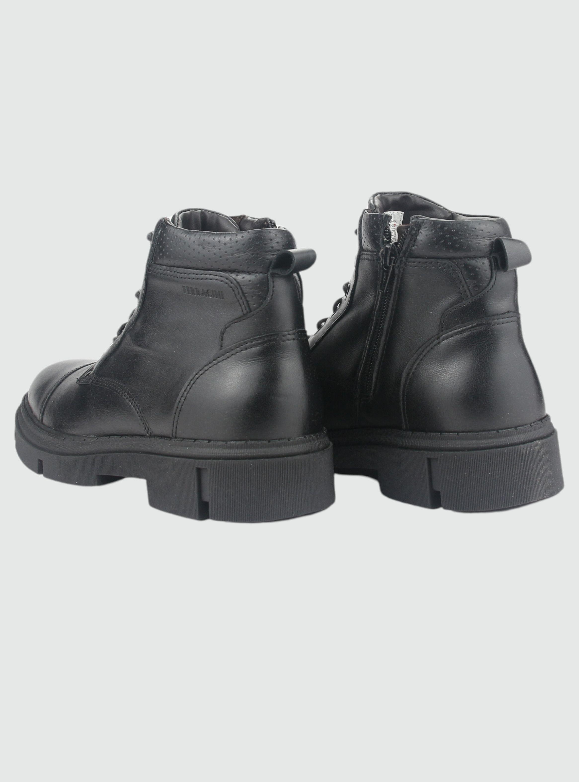 Botin Ferracini Hombre 5906 Aston Negro Casual-4