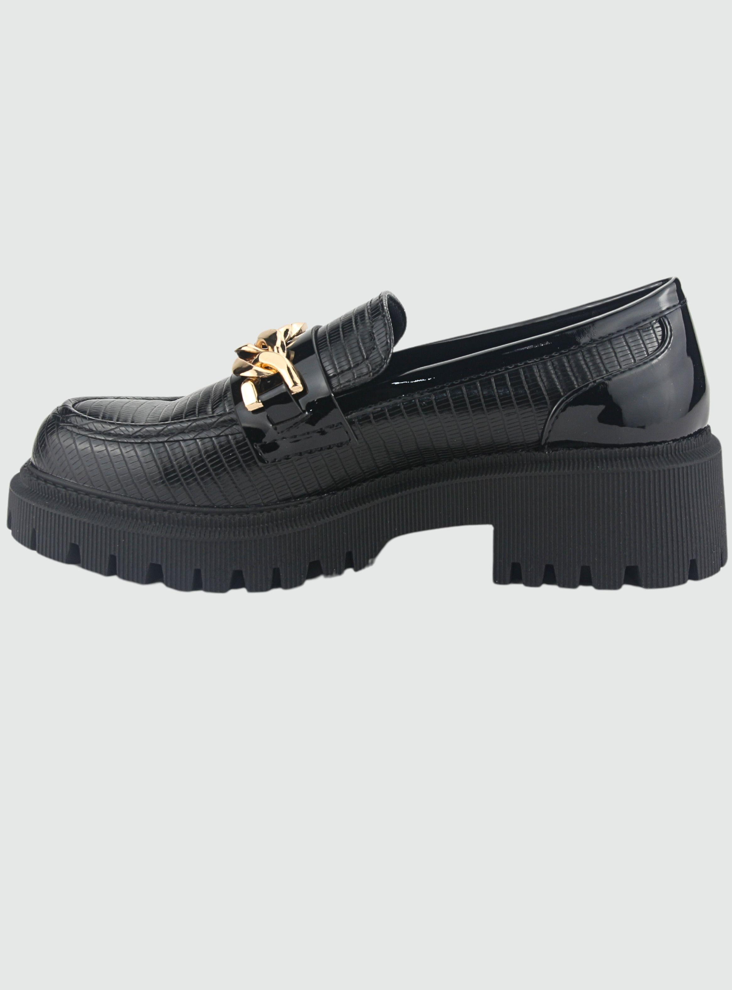 Mocasin Chalada Mujer Joop-3 Negro Casual-1