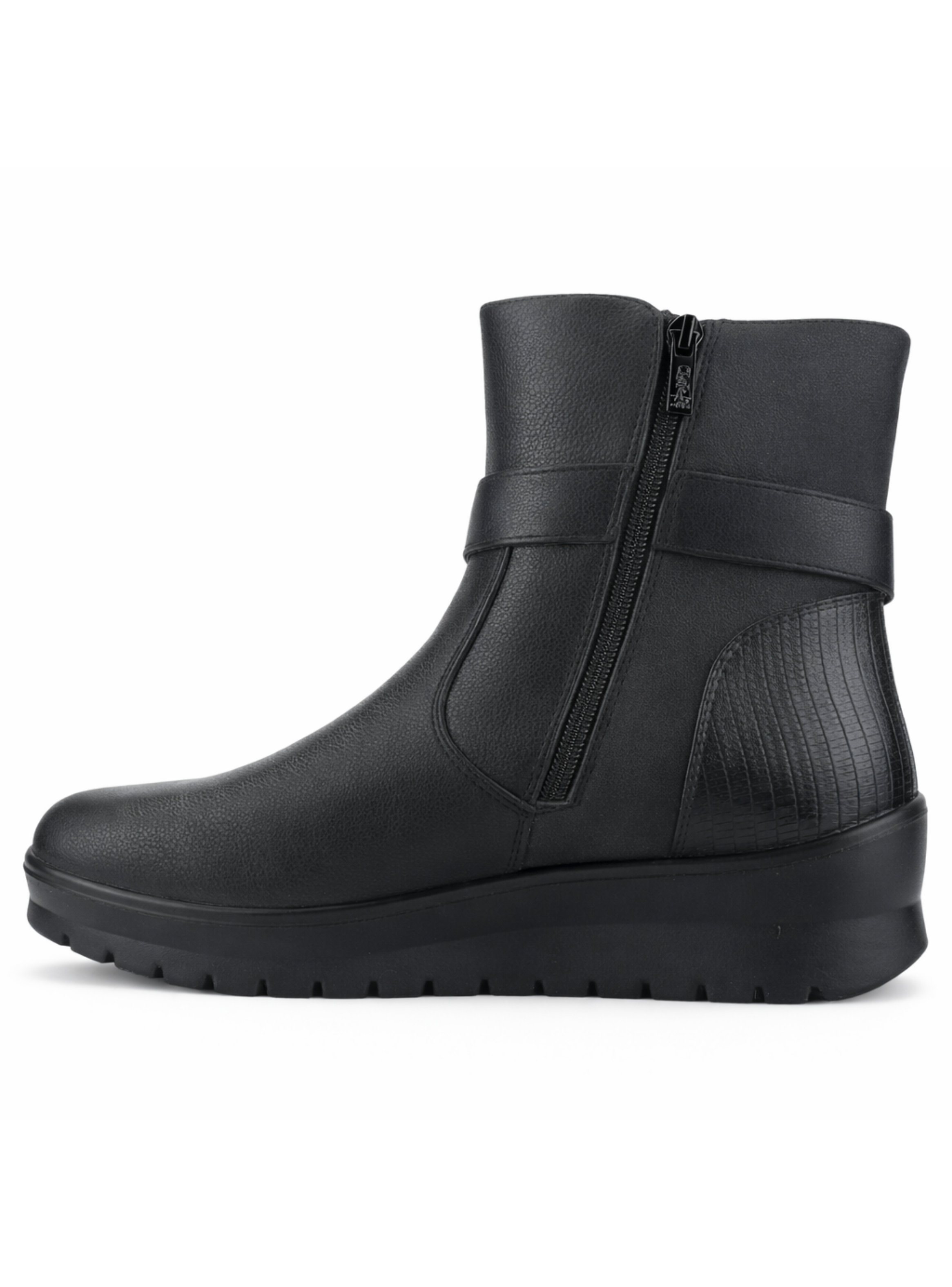Botin Negro Mujer Casual Chalada Kyrie-1