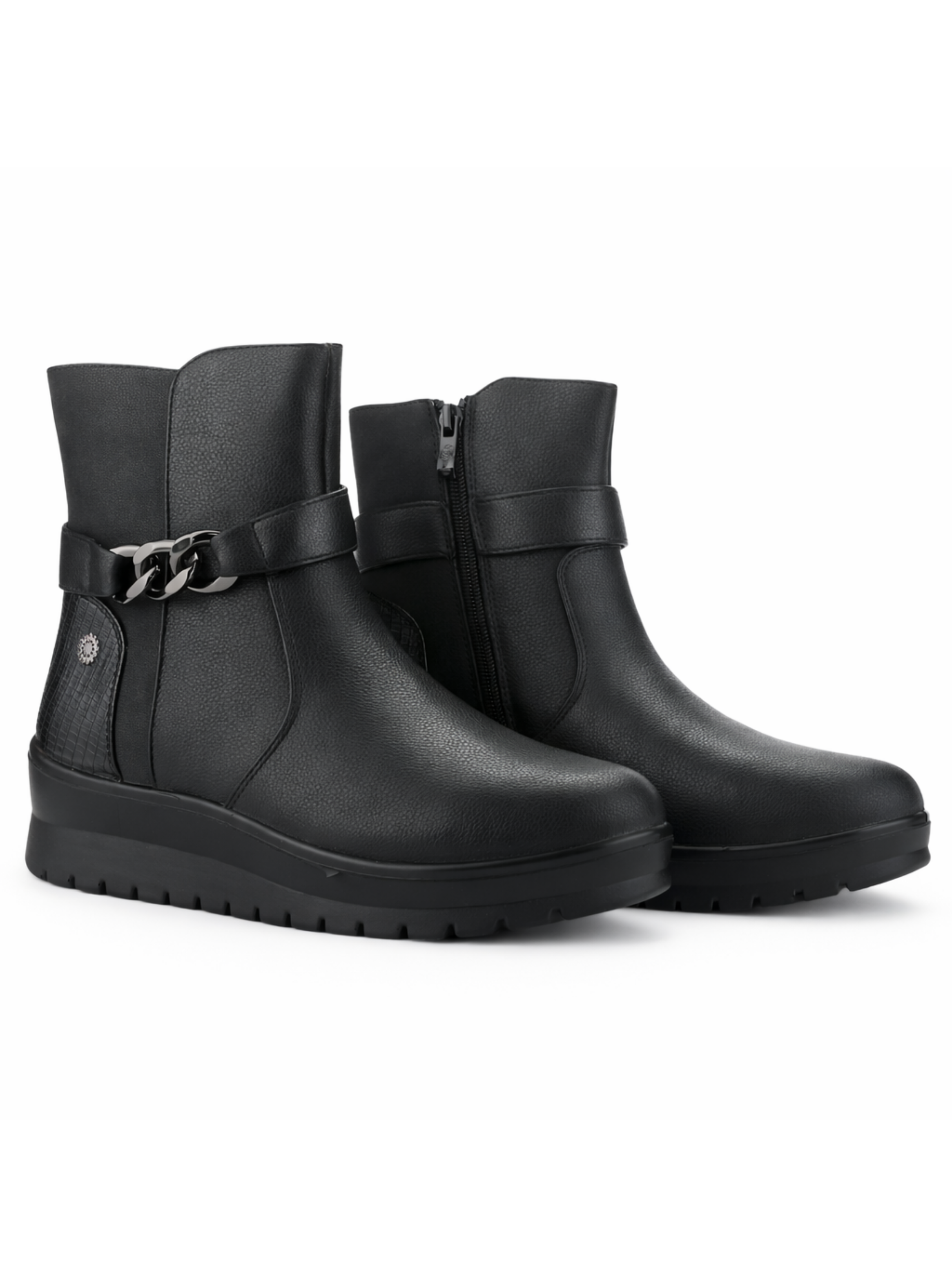 Botin Negro Mujer Casual Chalada Kyrie-3