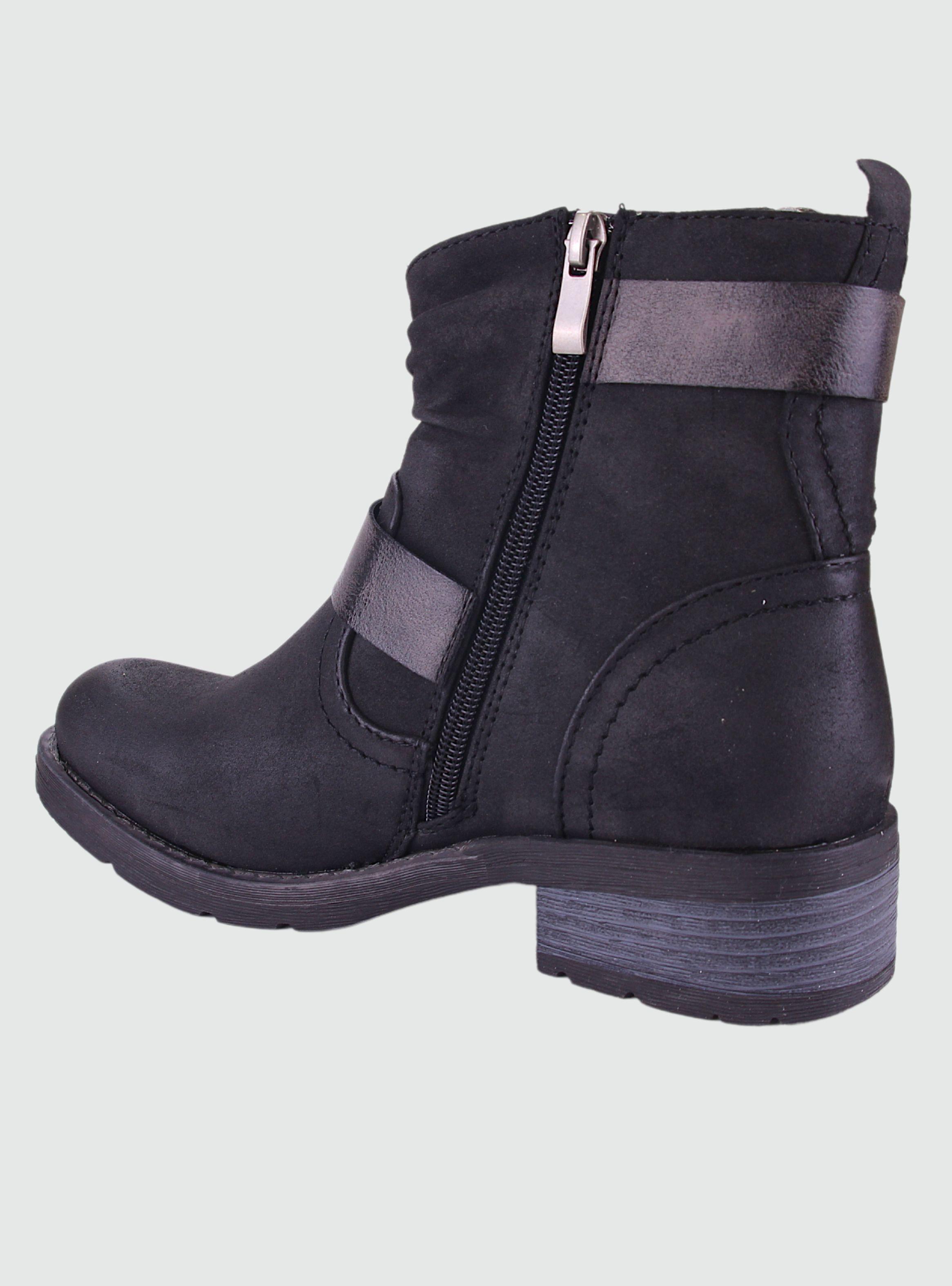 Botin Chalada Mujer Torri-11 Negro Casual-1