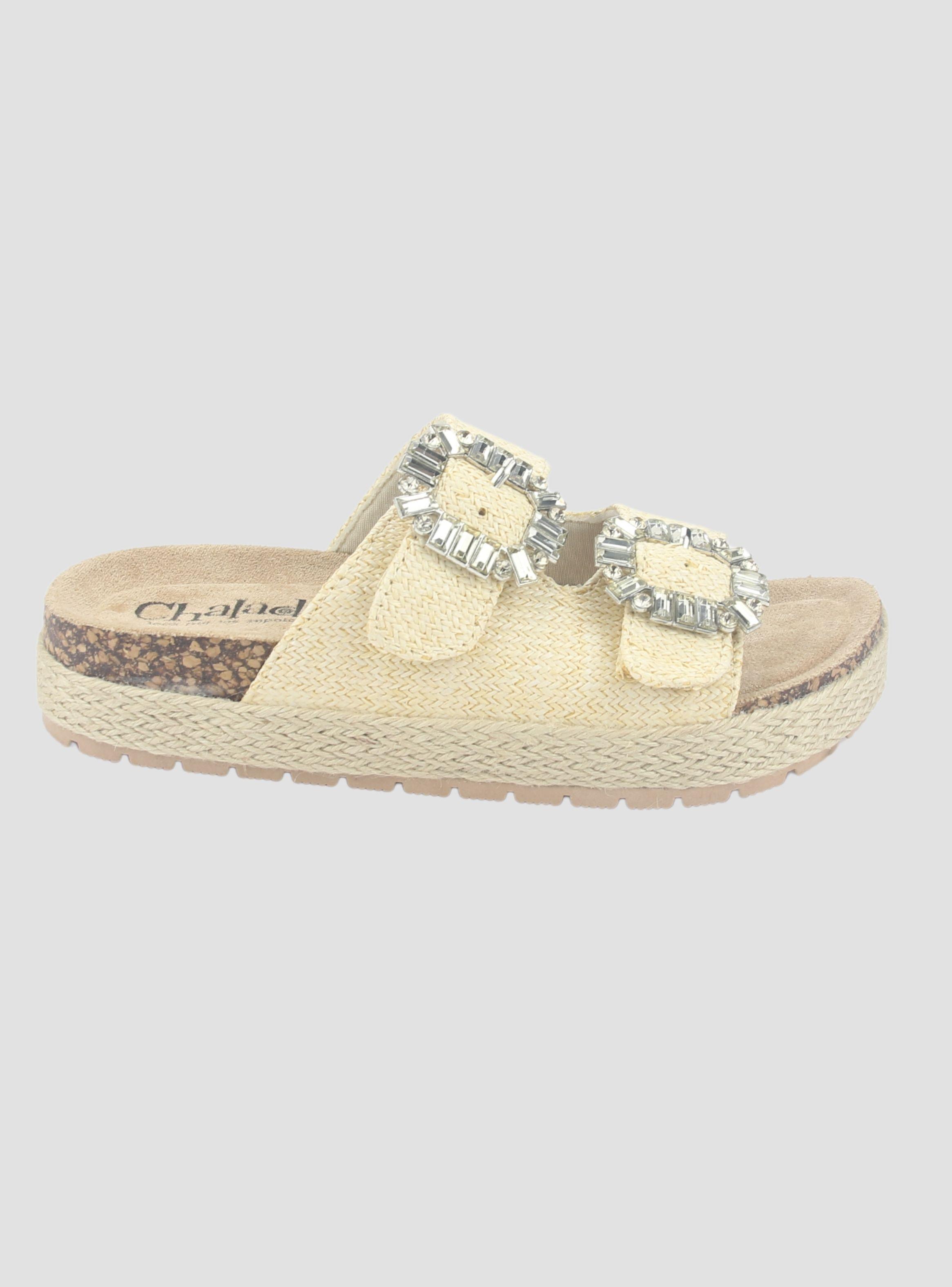 Sandalia Chalada Mujer Dalva-1 Beige Casual-0